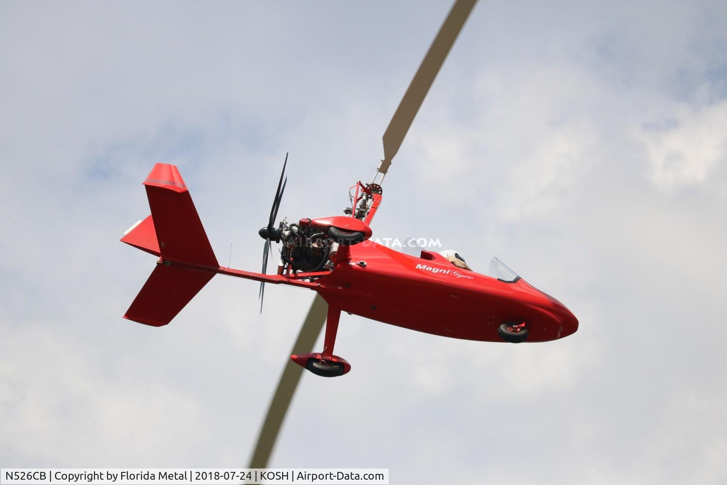 N526CB, Magni Gyro M-16 Tandem Trainer C/N 16-17-0464, OSH 2018