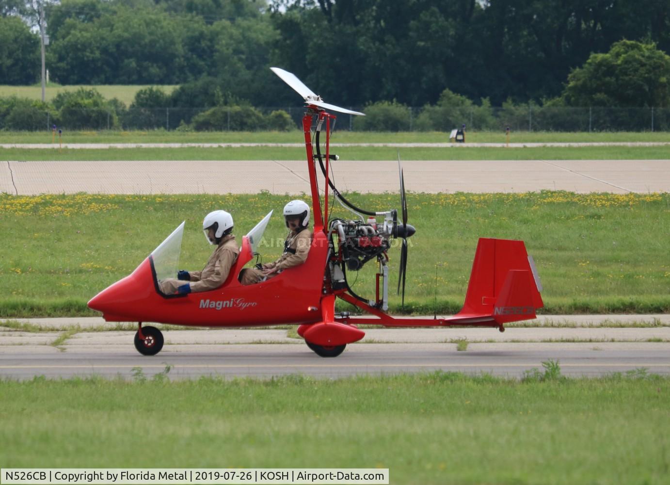 N526CB, Magni Gyro M-16 Tandem Trainer C/N 16-17-0464, OSH 2019
