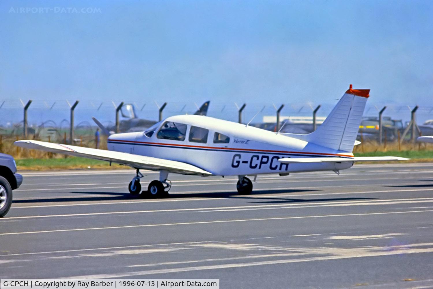 G-CPCH, 1976 Piper PA-28-151 Cherokee Warrior C/N 28-7715131, G-CPCH   Piper PA-28-151 Cherokee Warrior [28-7715131] (Place unknown) 13/07/1996