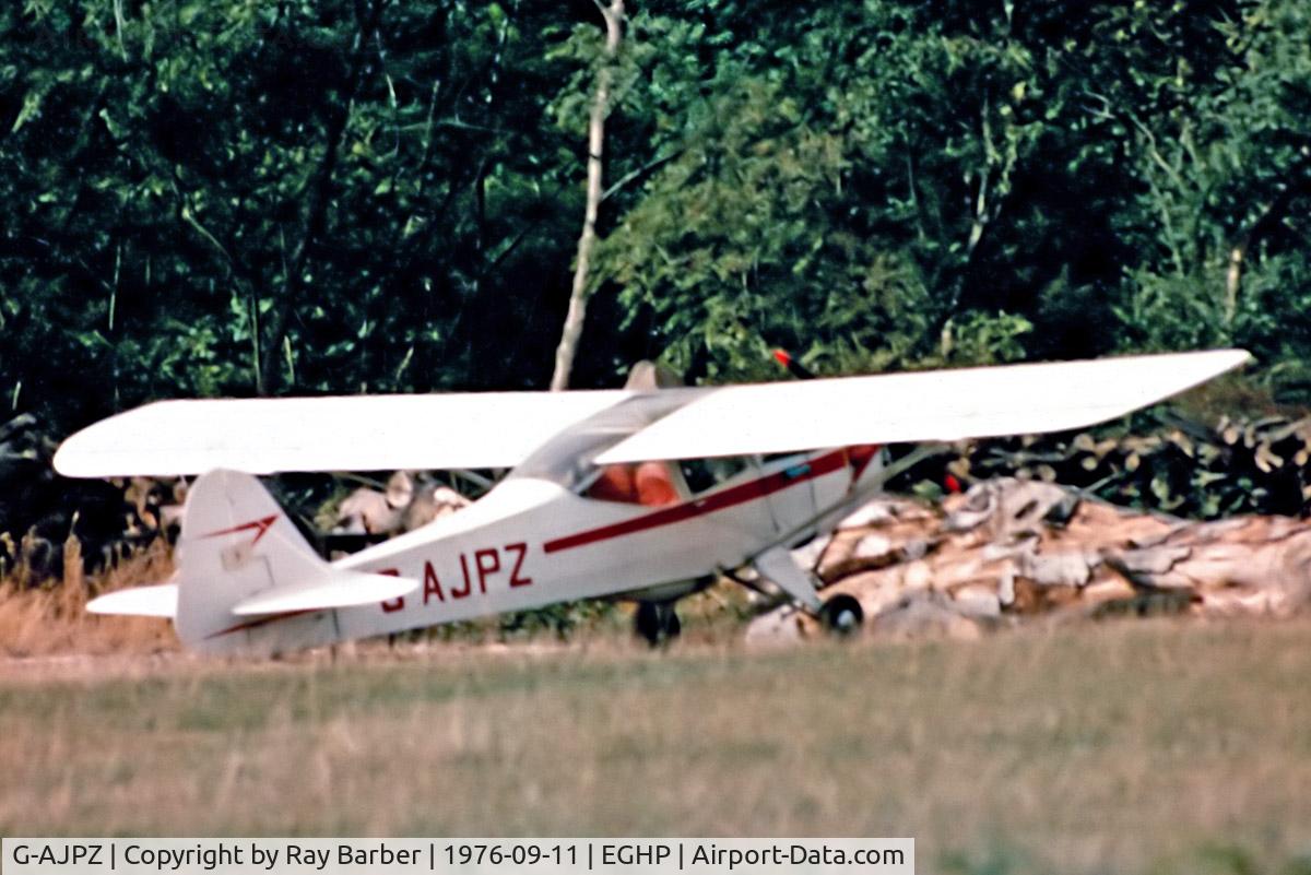 G-AJPZ, 1947 Auster J-1 Autocrat C/N 2348, G-AJPZ   Auster J/1 Autocrat [2348] Popham~G 11/09/1976