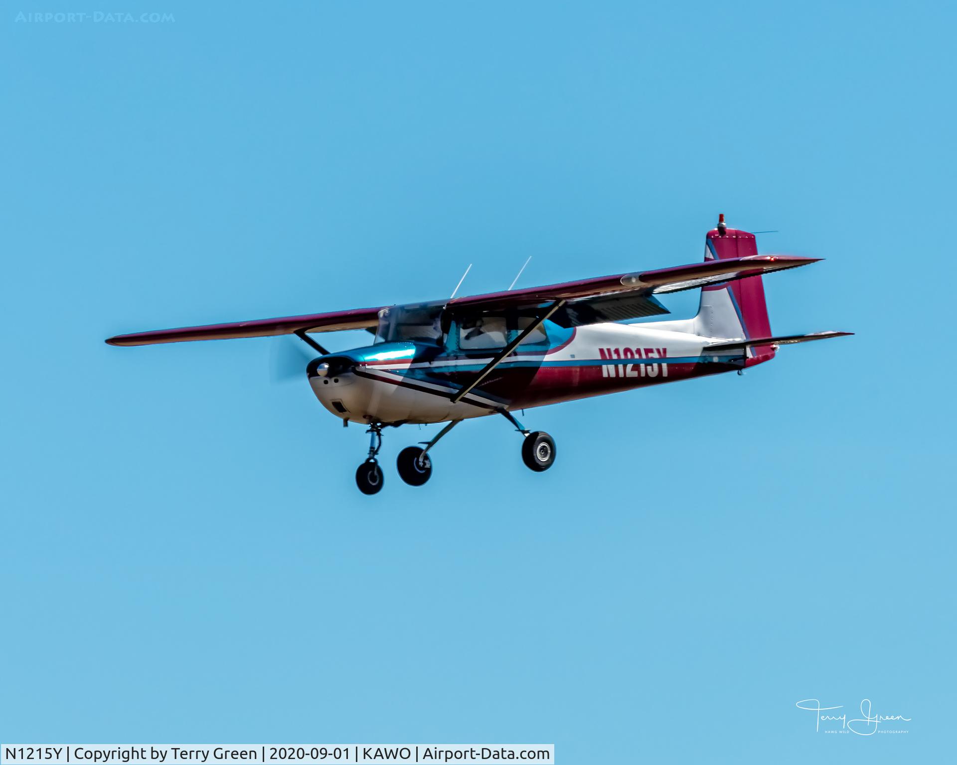 N1215Y, 1962 Cessna 150B C/N 15059615, KAWO