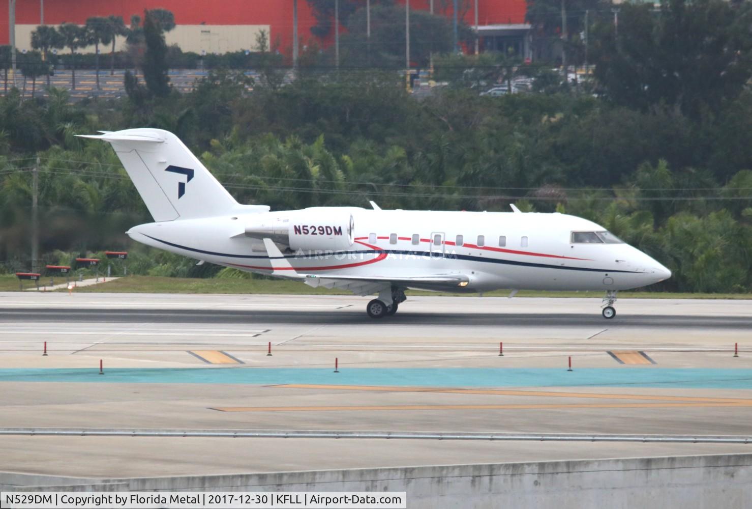 N529DM, 2011 Bombardier Challenger 605 (CL-600-2B16) C/N 5880, FLL 2017