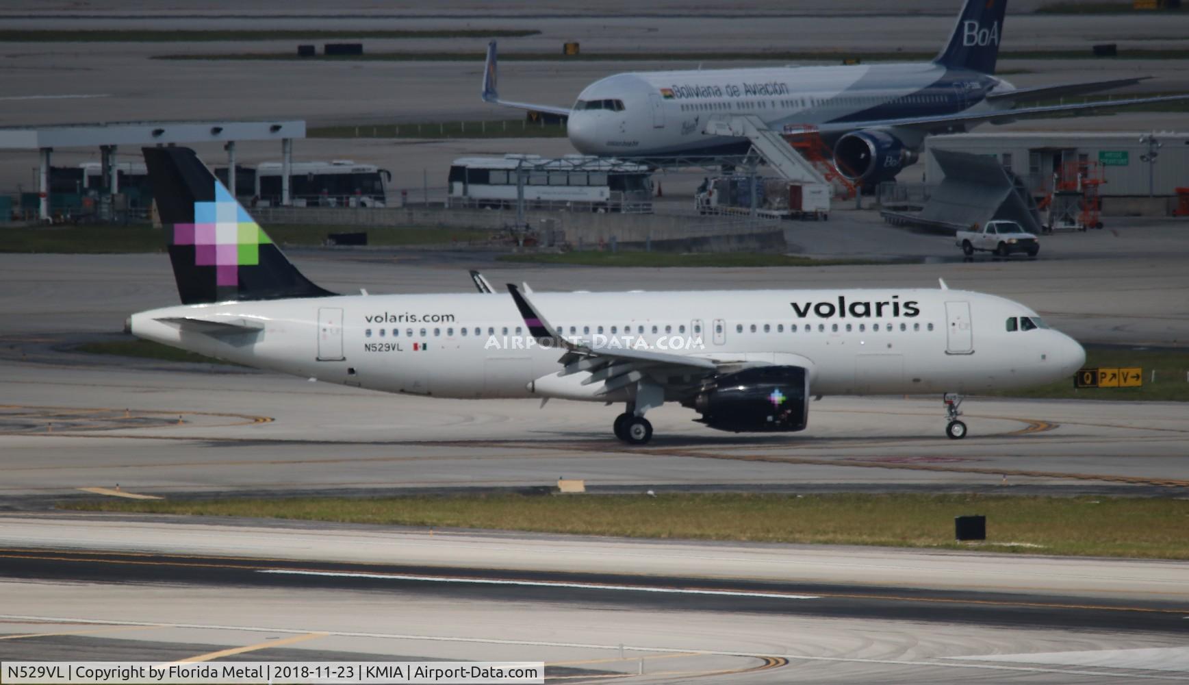 N529VL, 2016 Airbus A320-271N C/N 7102, MIA 2018