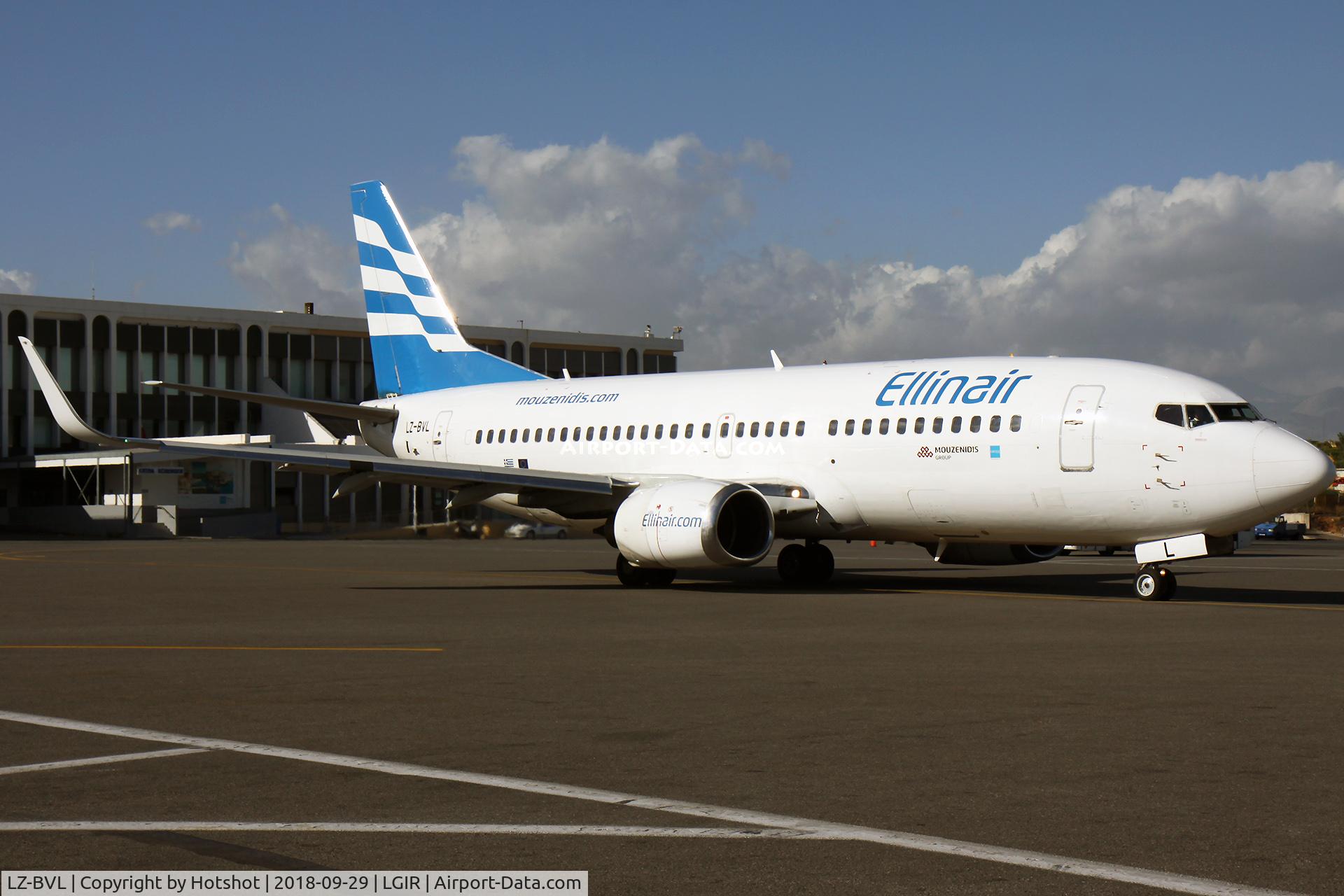 LZ-BVL, 1998 Boeing 737-31S C/N 29264, Wet-lease tourist shuttle in Iraklion