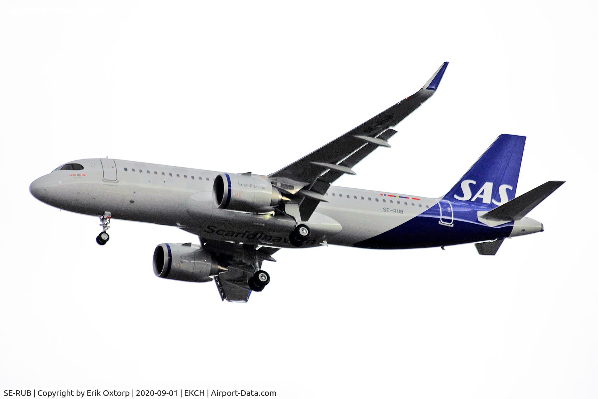 SE-RUB, 2020 Airbus A320-251N C/N 9518, SE-RUB landing rw 04R. Delivery flight from XFW