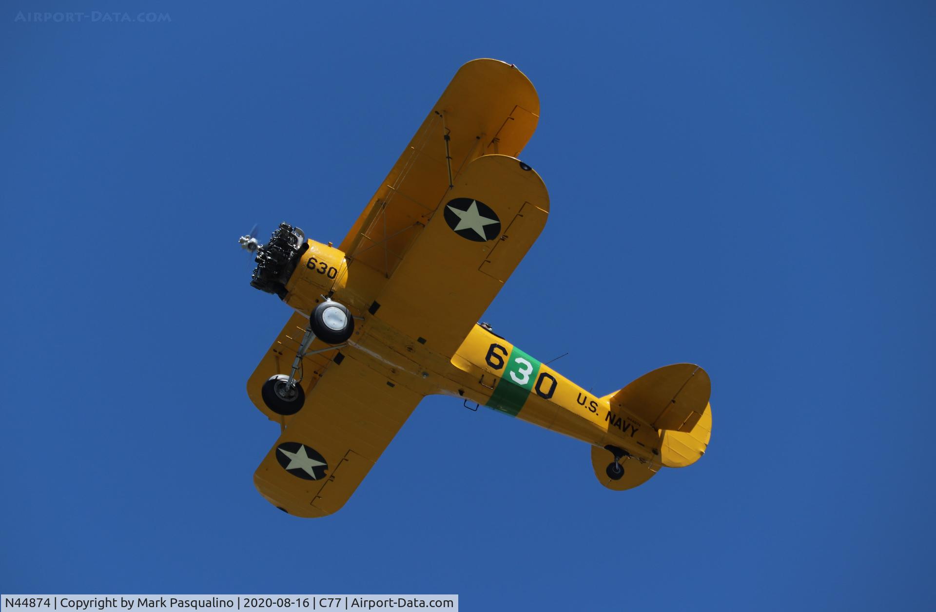 N44874, 1941 Naval Aircraft Factory N3N-3 C/N 3033, N3N-3