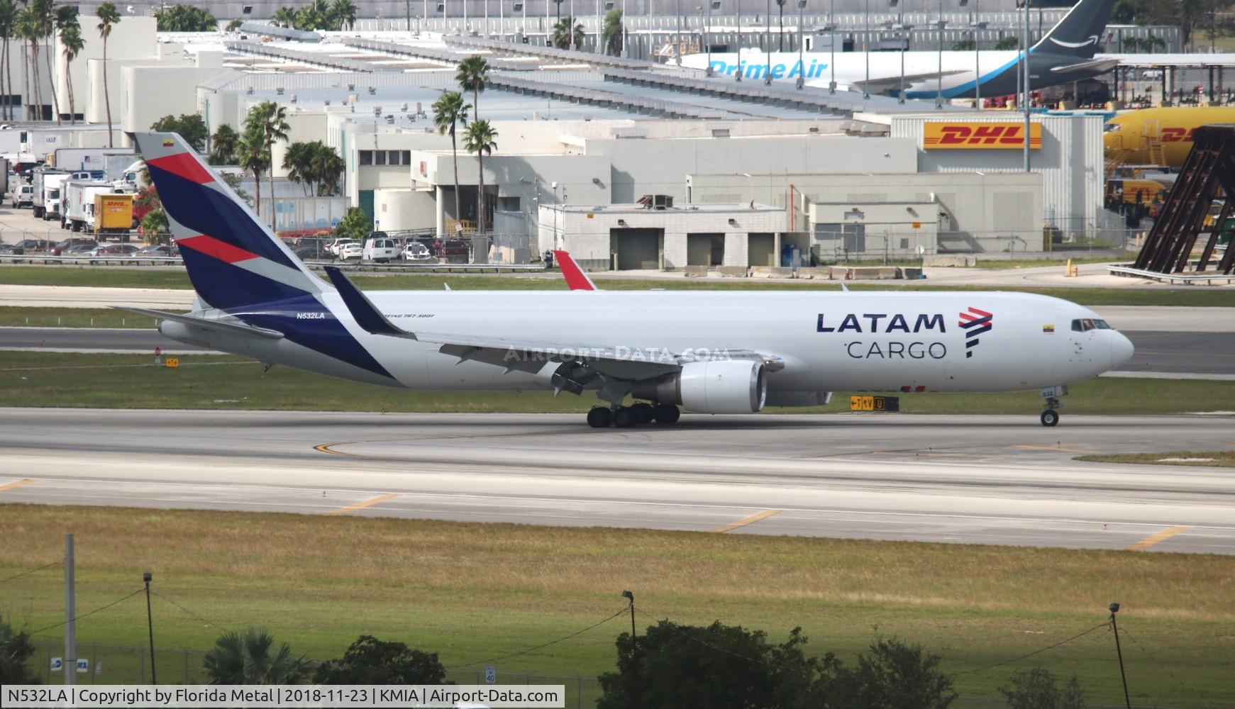 N532LA, 2000 Boeing 767-316F/ER C/N 30780, MIA 2018