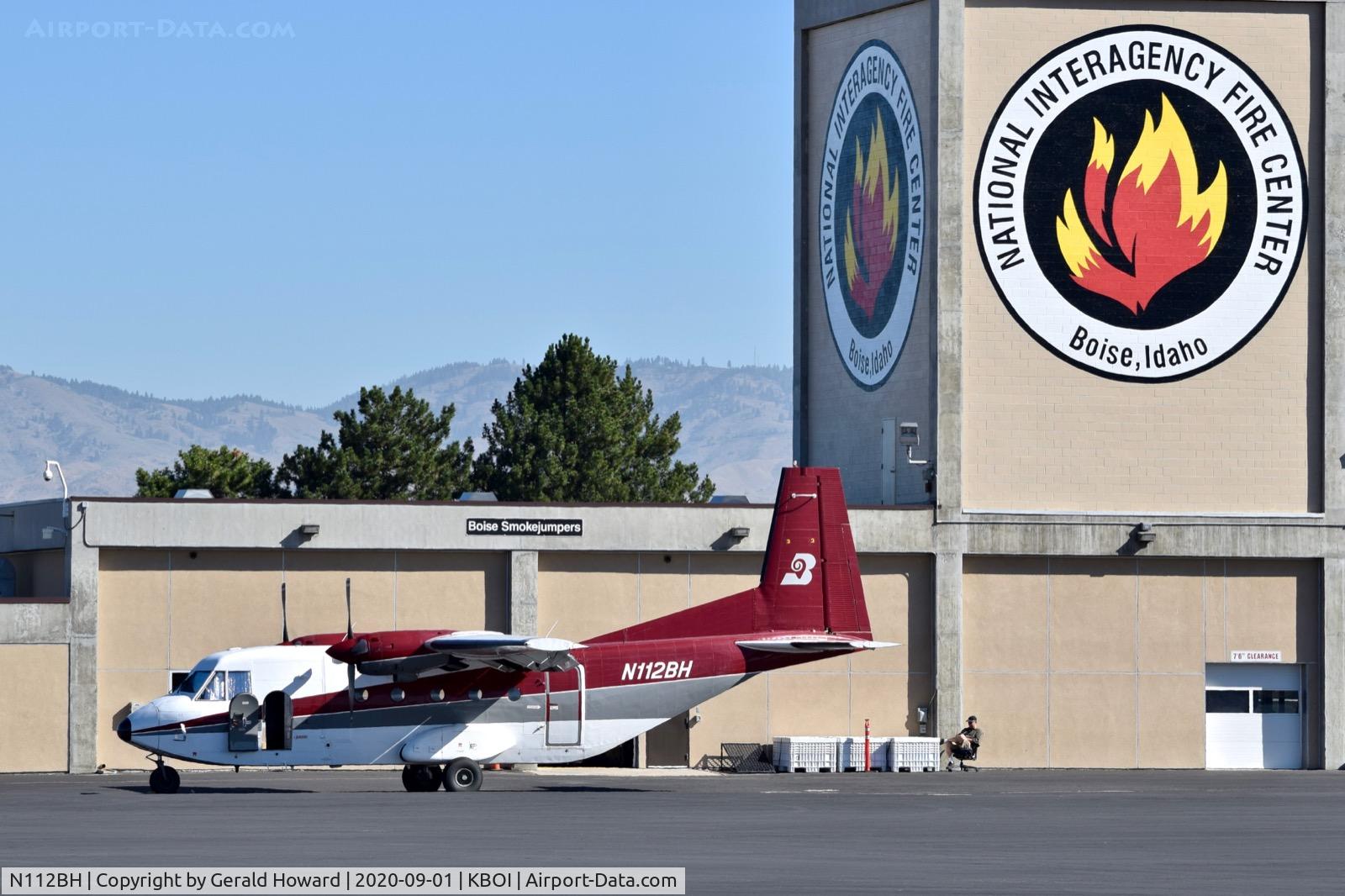 N112BH, CASA C-212-200 Aviocar C/N 292, Parked om NIFC ramp.