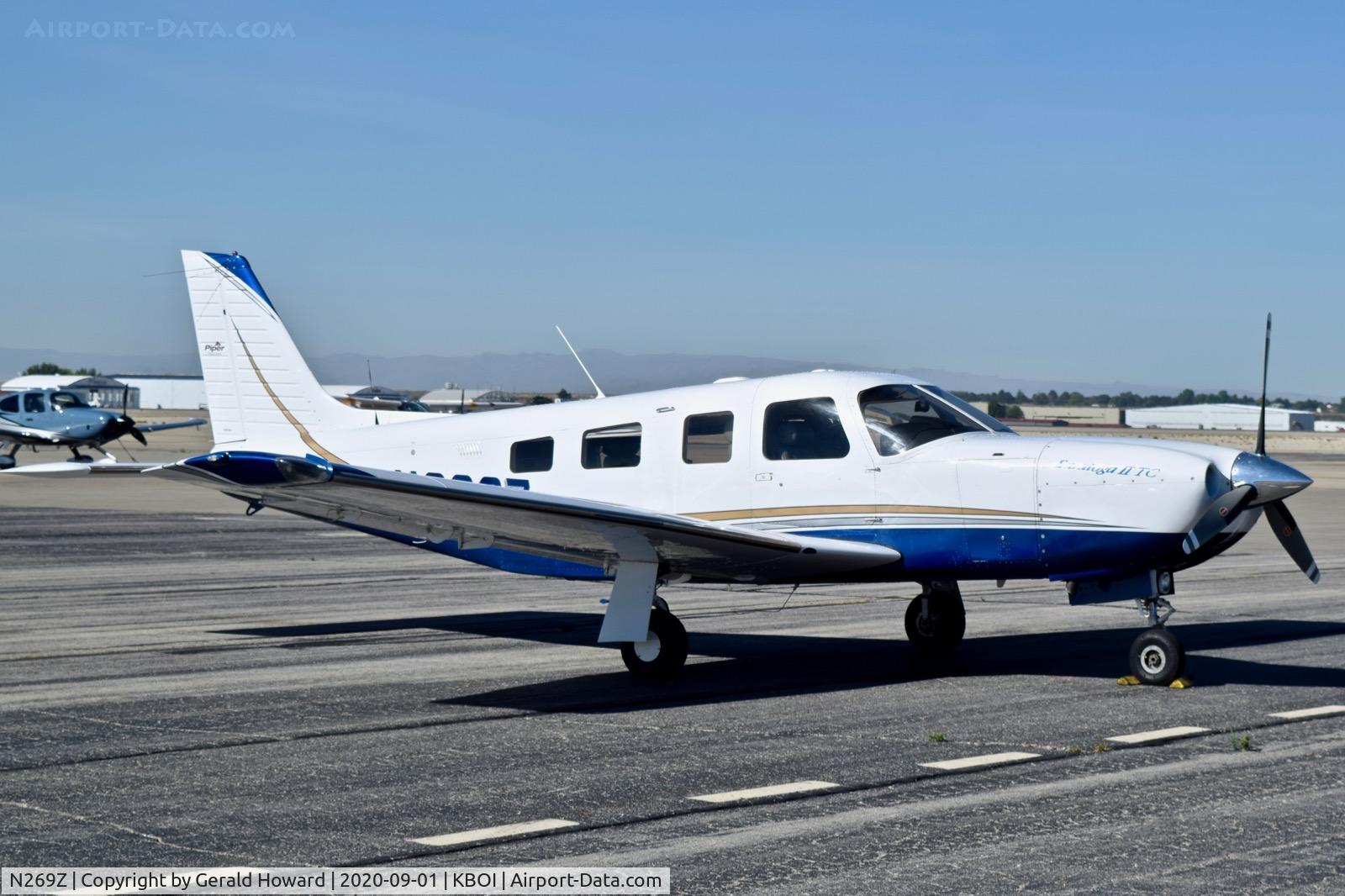 N269Z, 2006 Piper PA-32R-301T Turbo Saratoga C/N 3257407, Parked on north GA ramp.