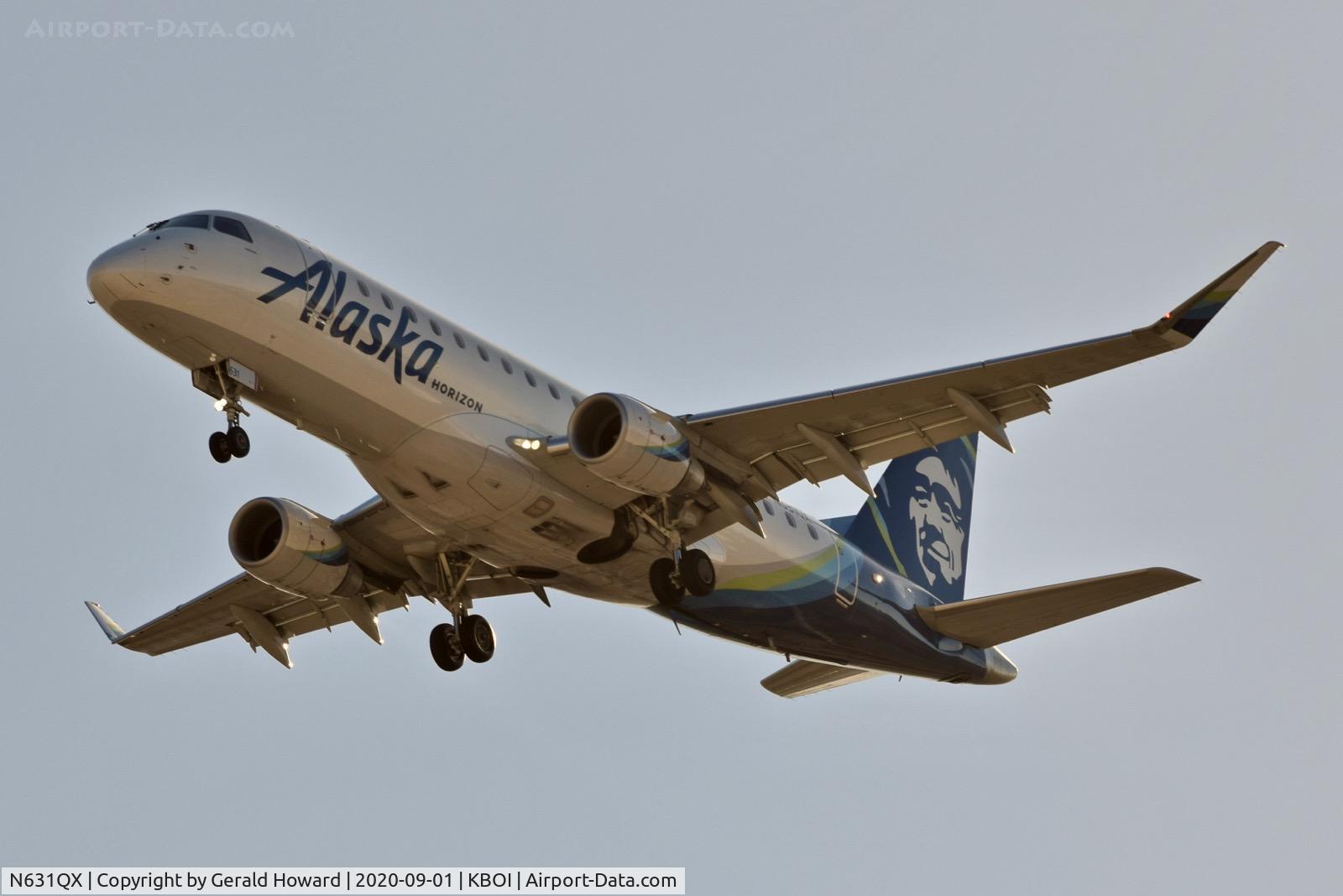 N631QX, 2018 Embraer 175LR (ERJ-170-200LR) C/N 17000713, Landing 28R.