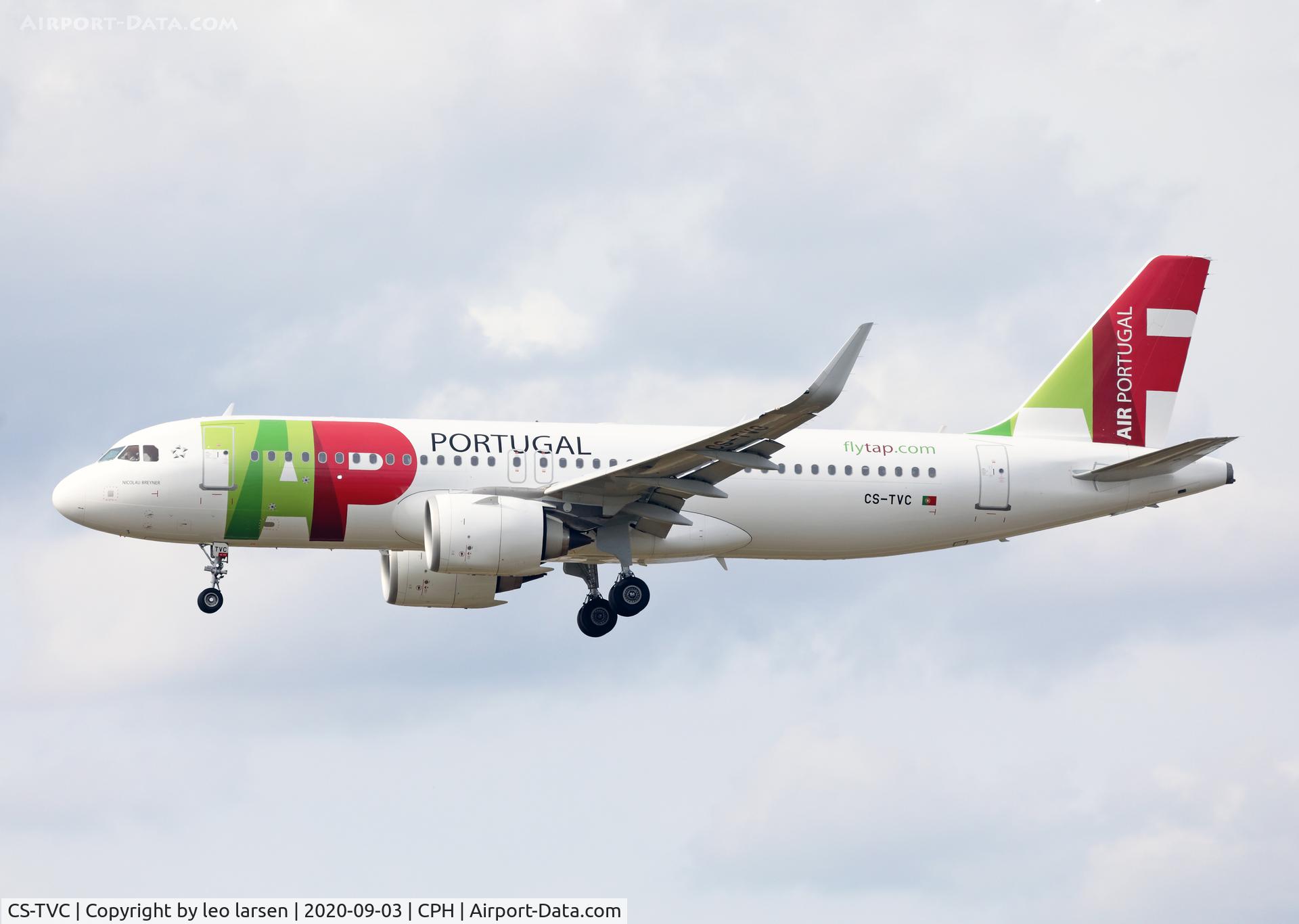 CS-TVC, 2019 Airbus A320-251NEO C/N 8831, Copenhagen 3.9.2020