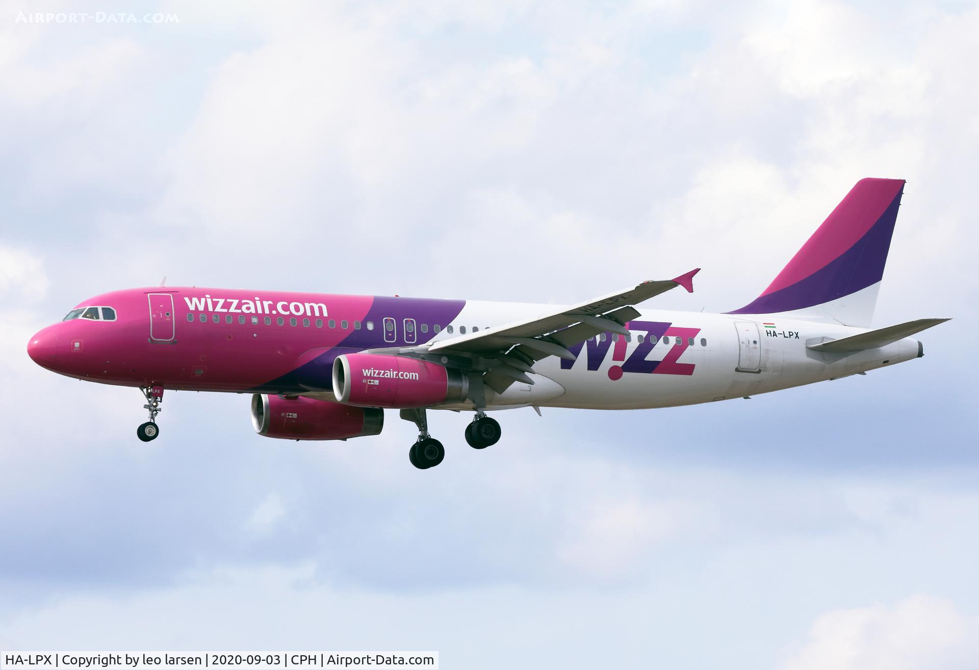 HA-LPX, 2009 Airbus A320-232 C/N 3968, Copenhagen 3.9.2020