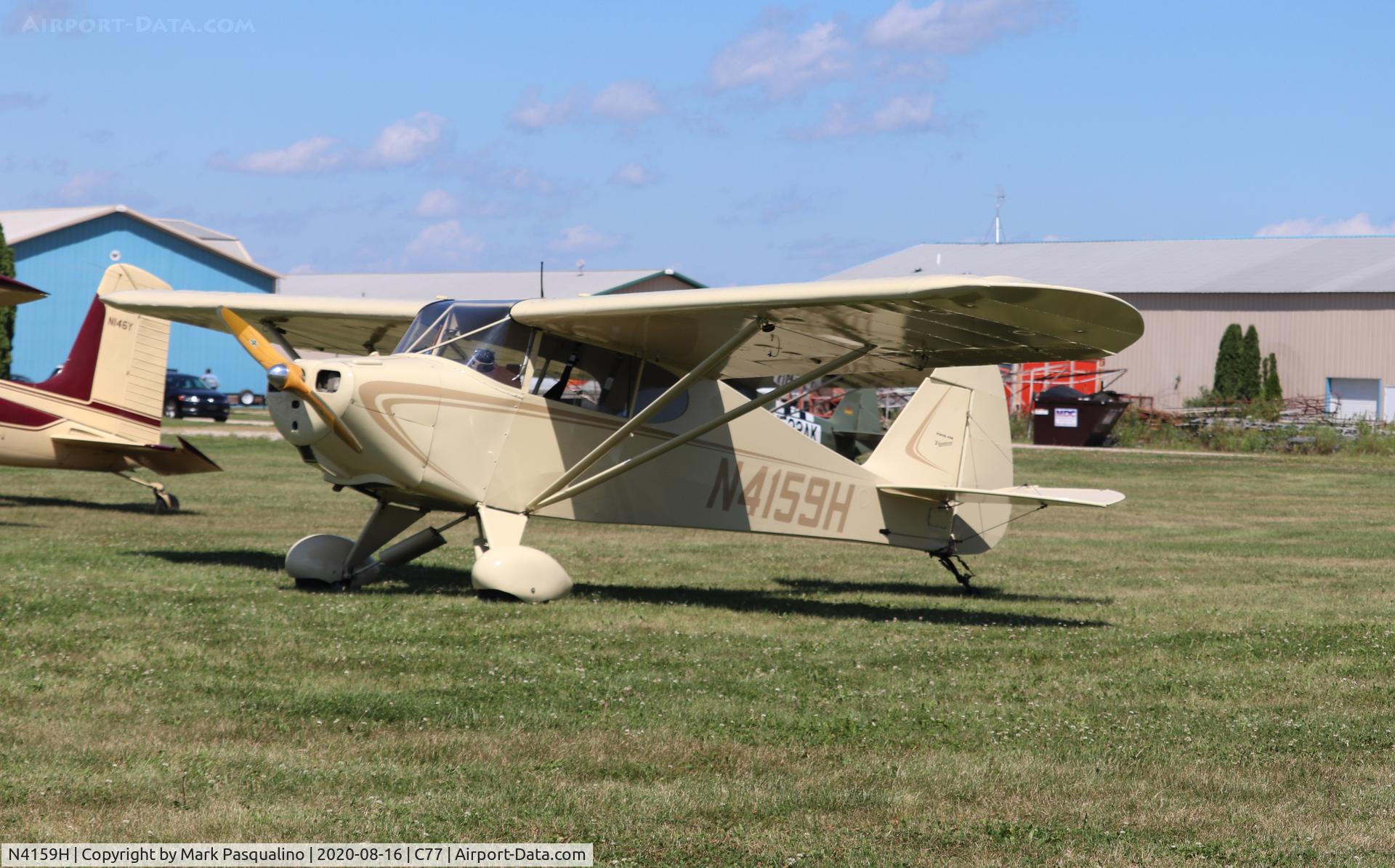 N4159H, 1948 Piper PA-15 Vagabond C/N 15-42, Piper PA-15