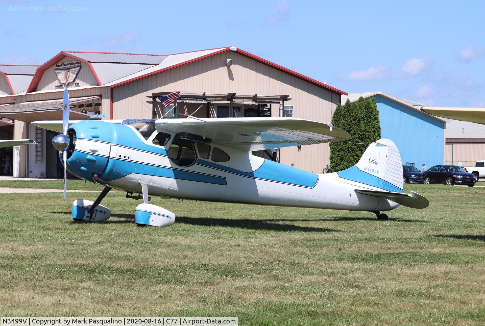 N3499V, 1948 Cessna 190 C/N 7203, Cessna 190