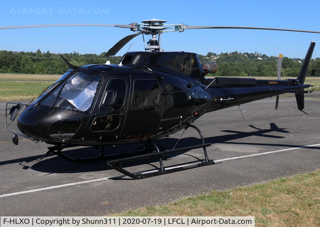 F-HLXO, 2018 Airbus Helicopters AS-350B-3 Ecureuil C/N 8632, Parked near the Control Tower...