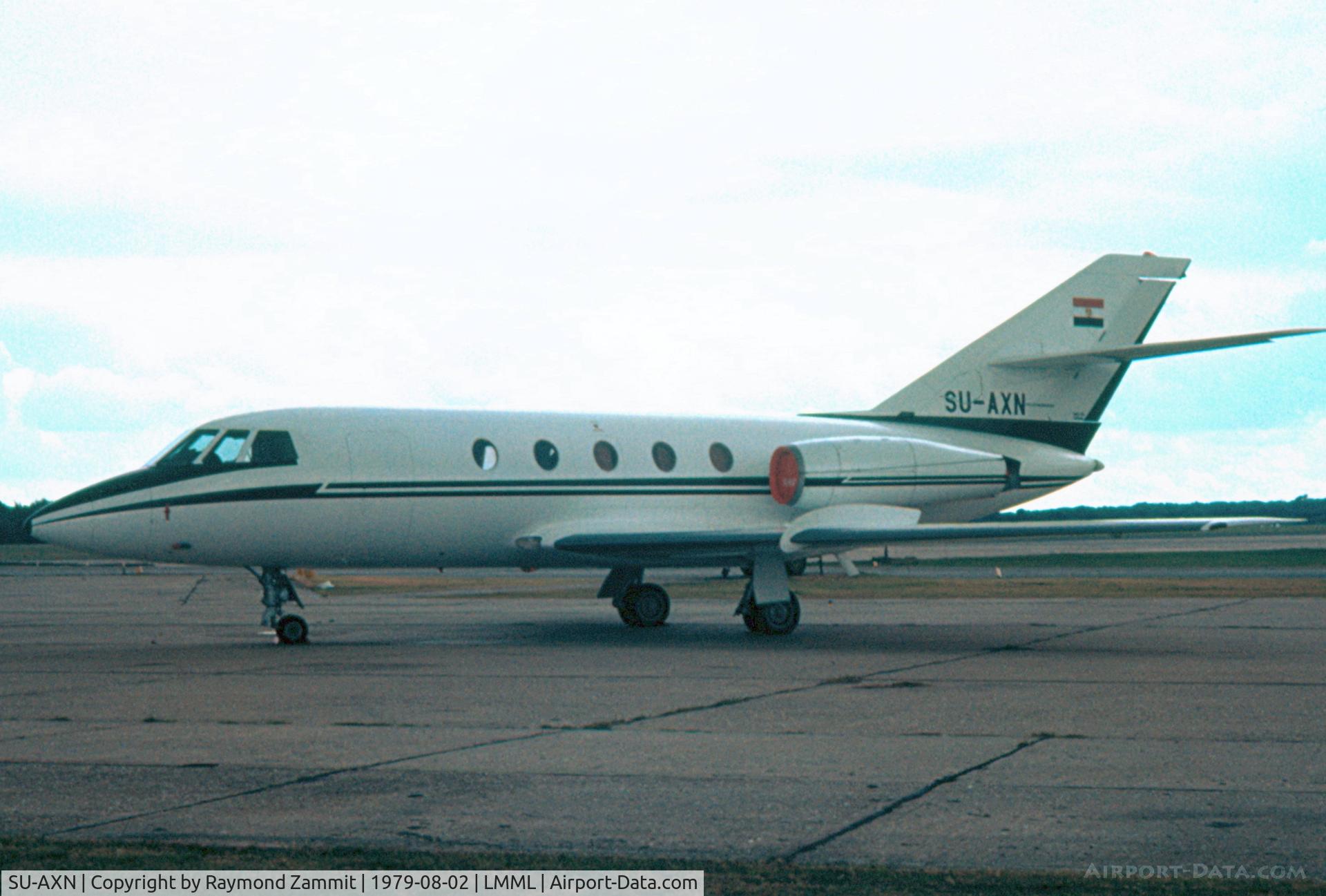 SU-AXN, Dassault Mystere 20E C/N 294, Dassault Mystere 20E SU-AXN Government og Eygpt