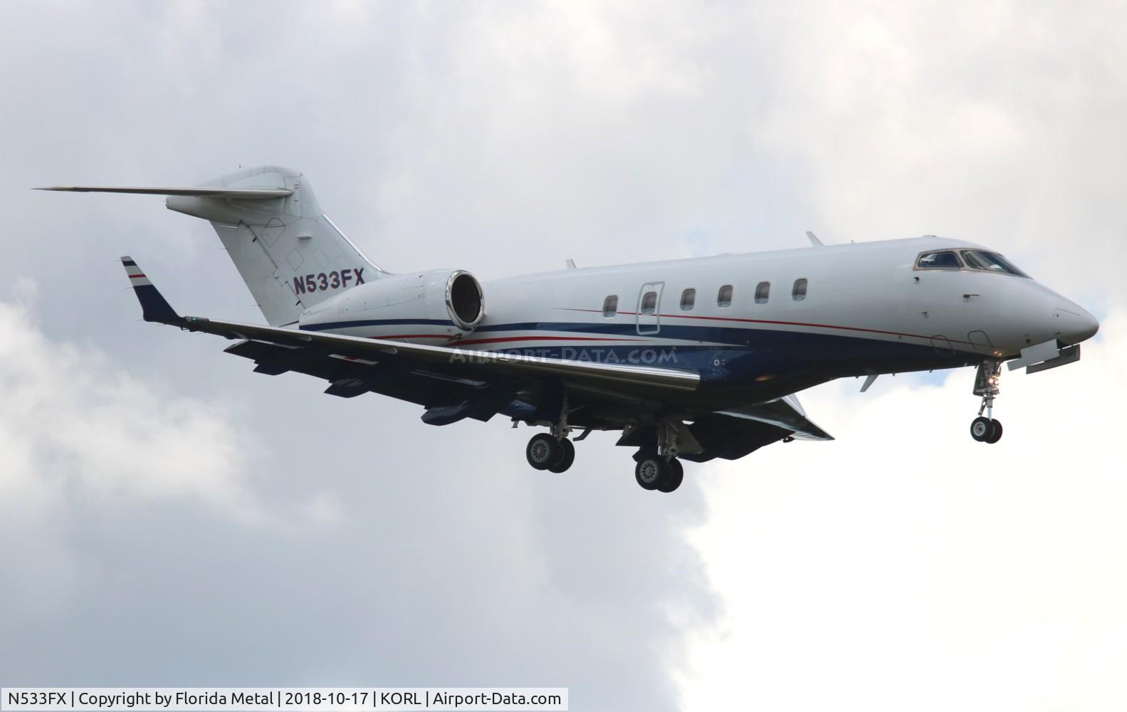 N533FX, 2007 Bombardier Challenger 300 (BD-100-1A10) C/N 20160, NBAA 2018