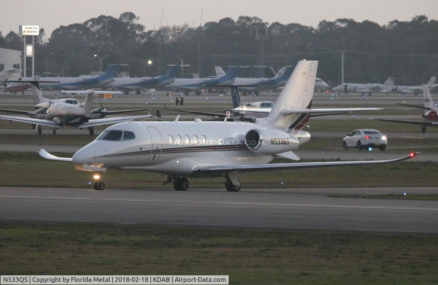 N533QS, 2017 Cessna 680A Citation Latitude C/N 680A-0074, DAB 2018