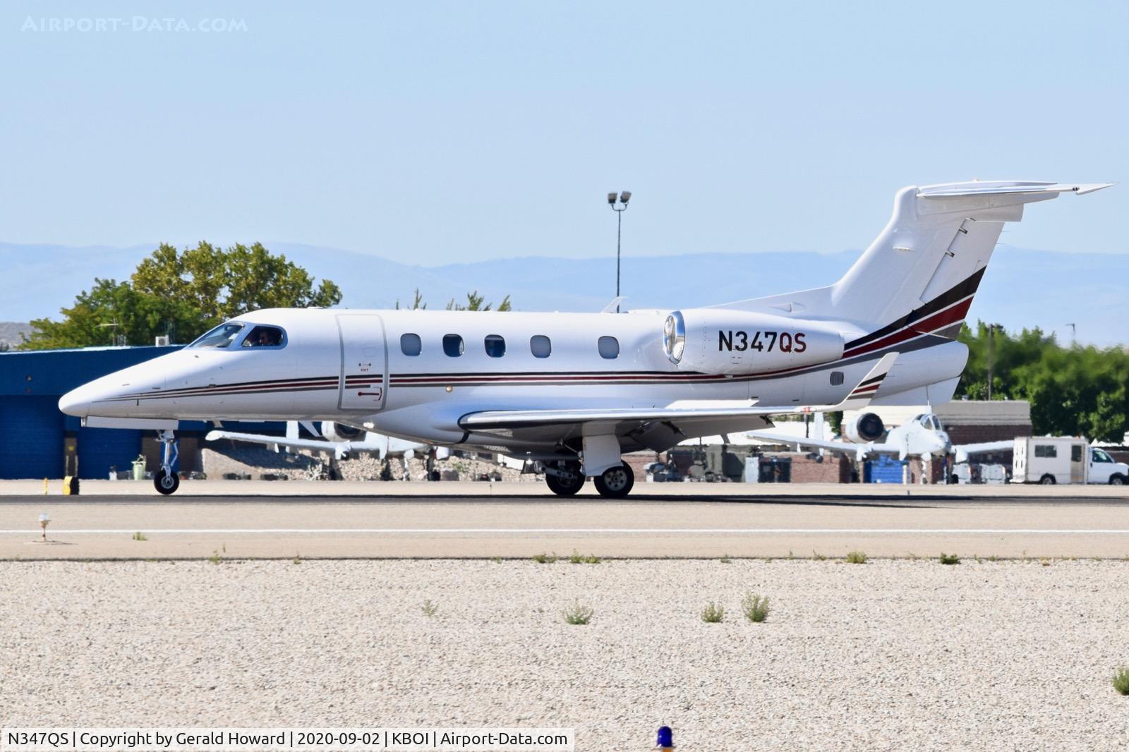 N347QS, 2014 Embraer EMB-505 Phenom 300 C/N 50500257, On 10L.