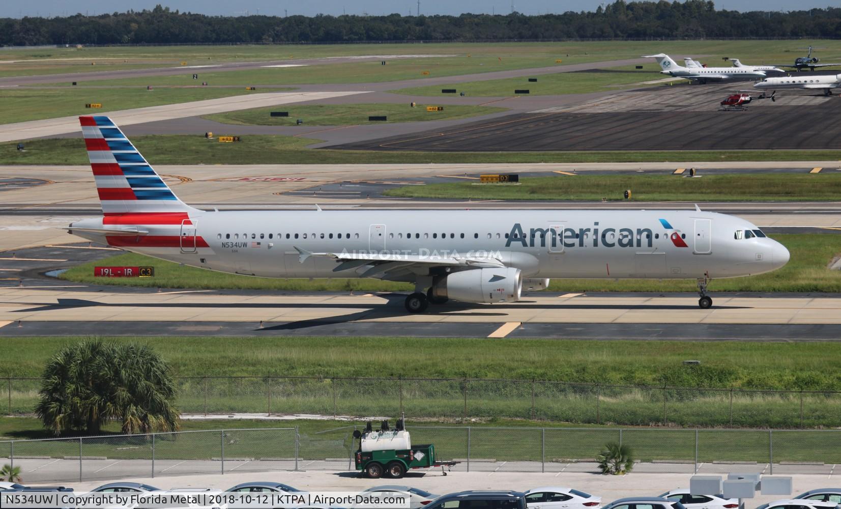 N534UW, 2009 Airbus A321-231 C/N 3989, TPA 2018
