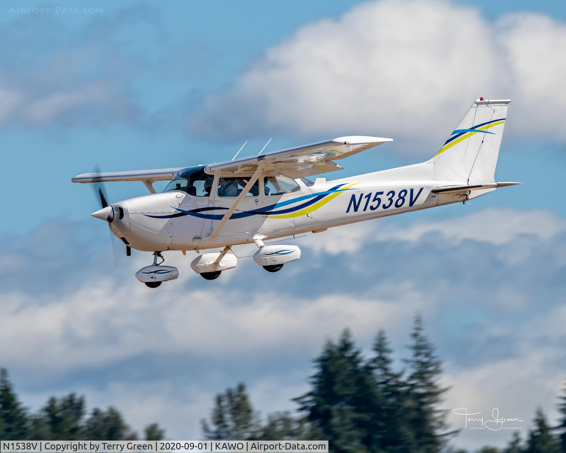 N1538V, 1974 Cessna 172M C/N 17263651, KAWO