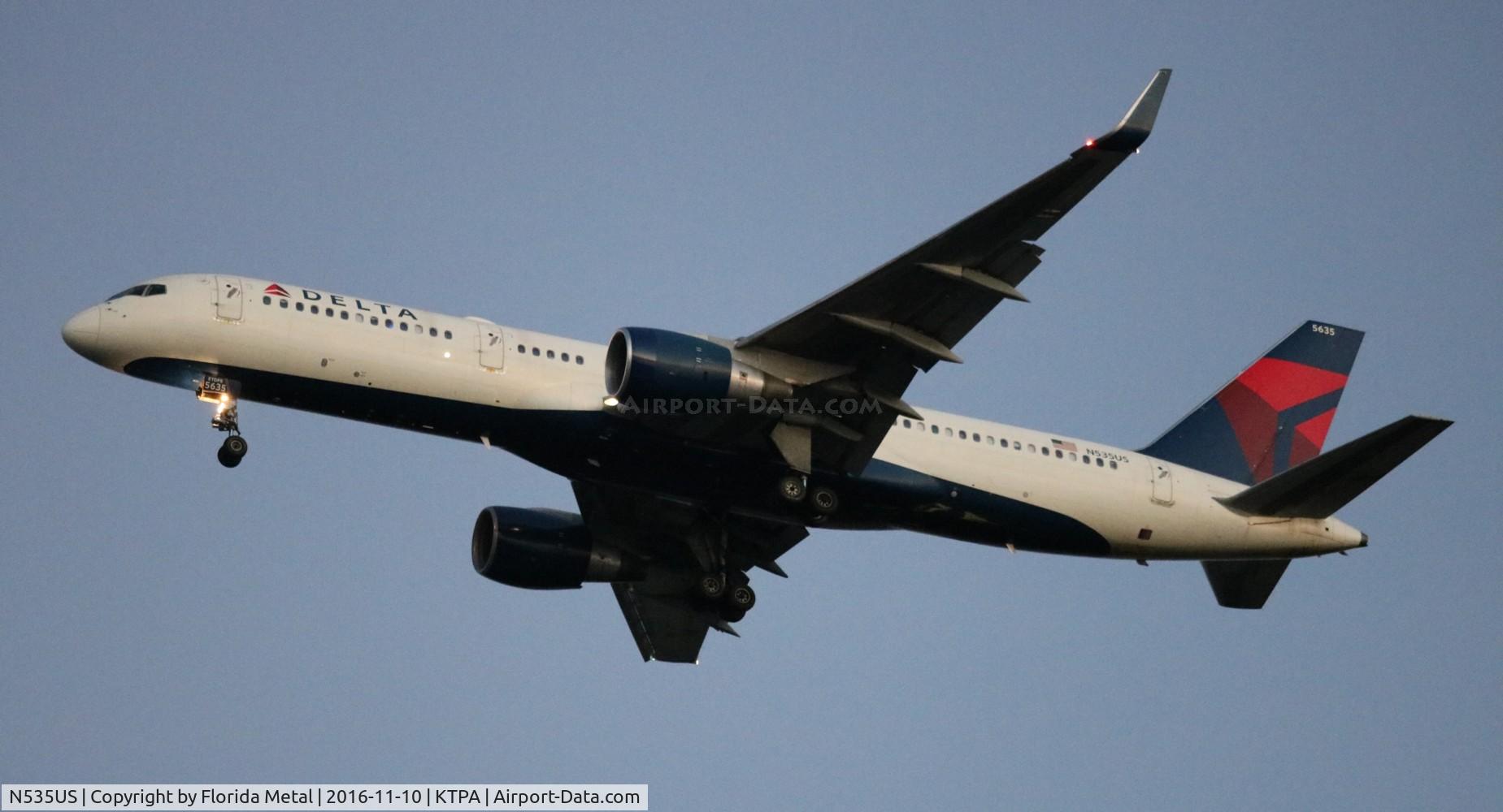 N535US, 1995 Boeing 757-251 C/N 26482, TPA 2016