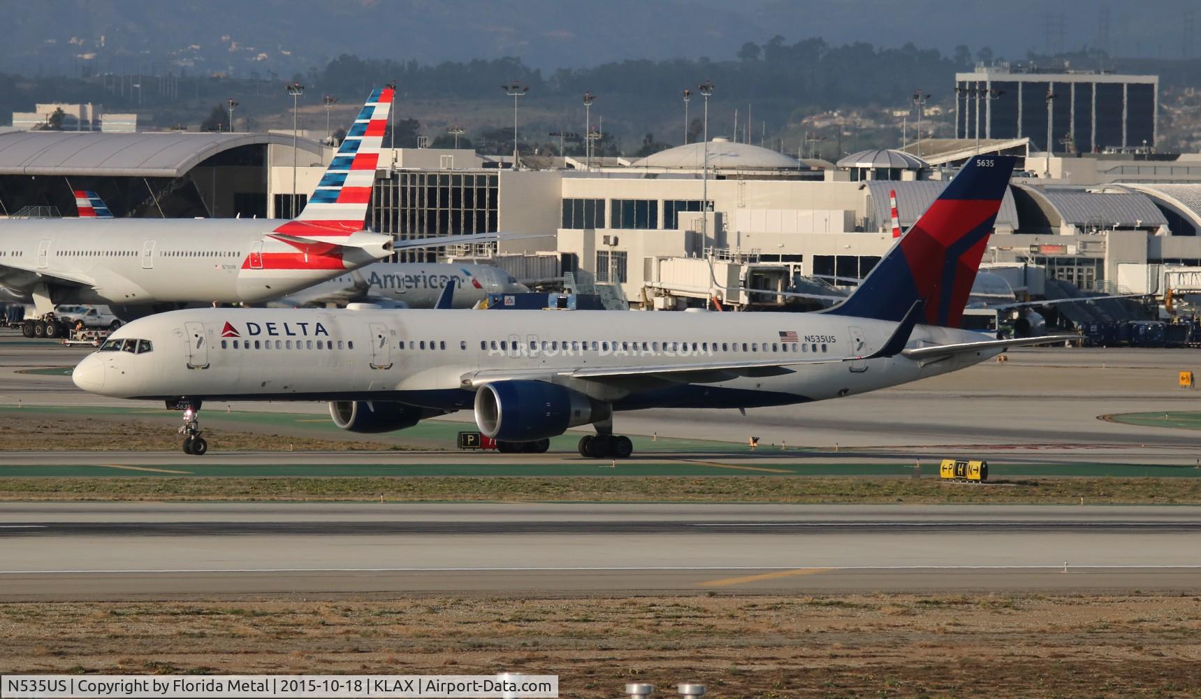 N535US, 1995 Boeing 757-251 C/N 26482, LAX 2015