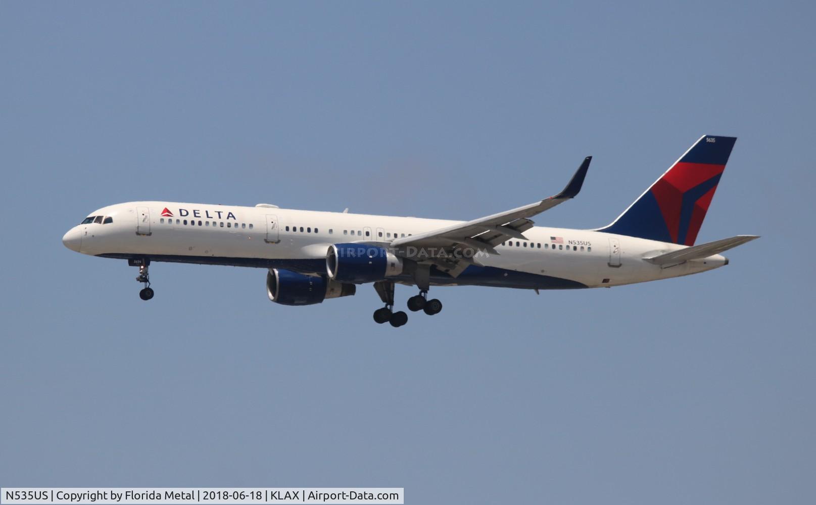 N535US, 1995 Boeing 757-251 C/N 26482, LAX 2018