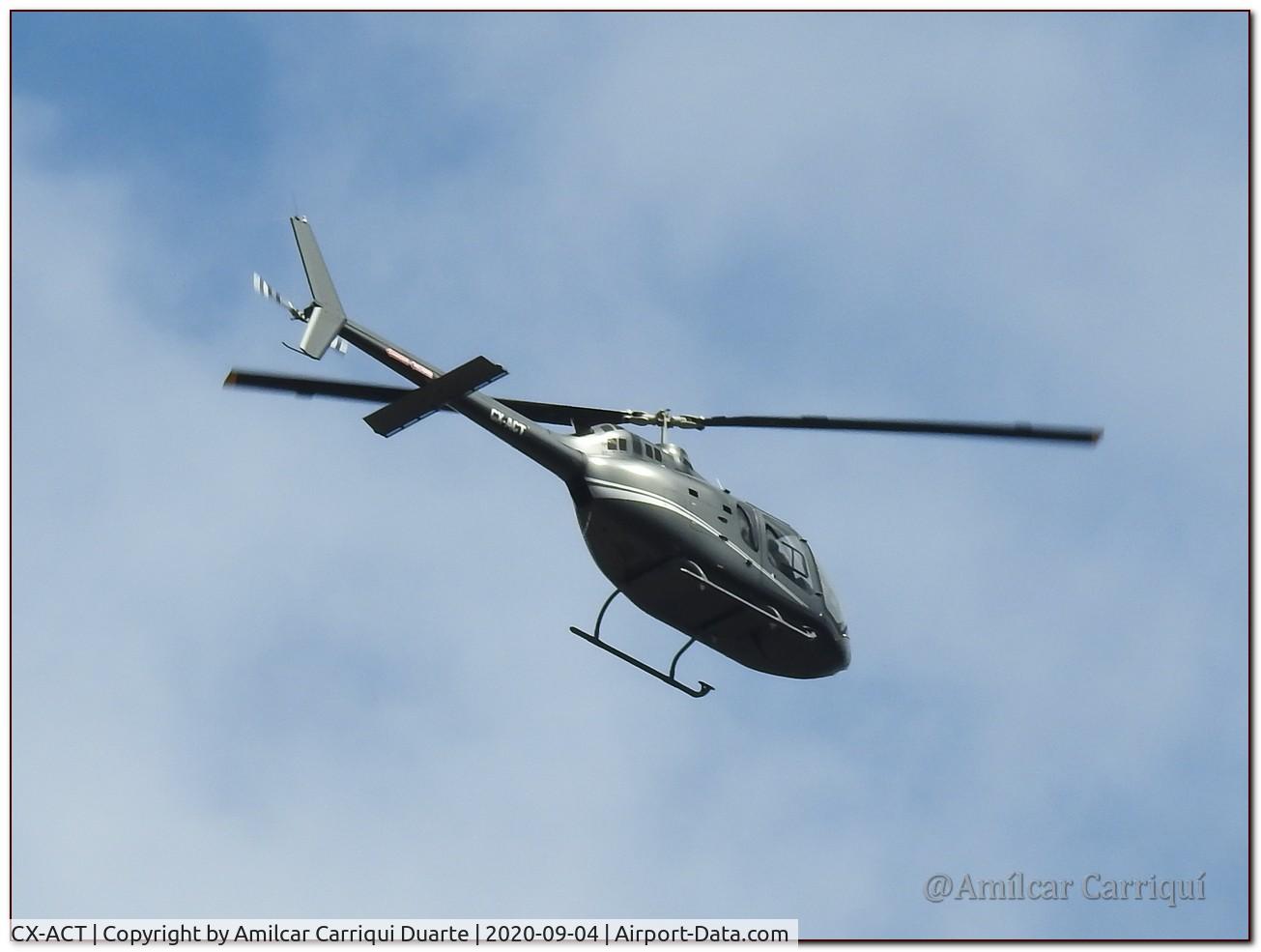 CX-ACT, 2018 Bell 505 Jet Ranger X C/N 65143, IN FLIGHT NEAR SUMU