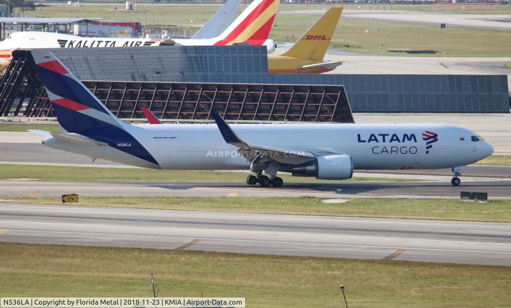 N536LA, 2001 Boeing 767-316F C/N 32573, MIA 2018