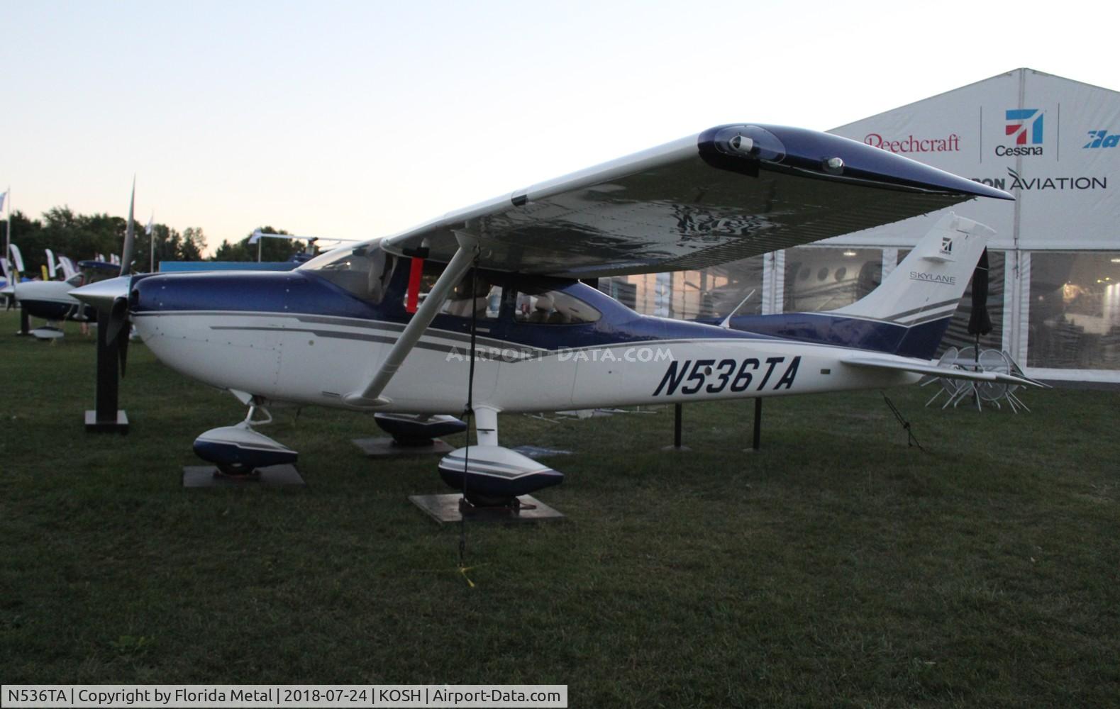 N536TA, 2018 Cessna 182T Skylane C/N 18283036, OSH 2018