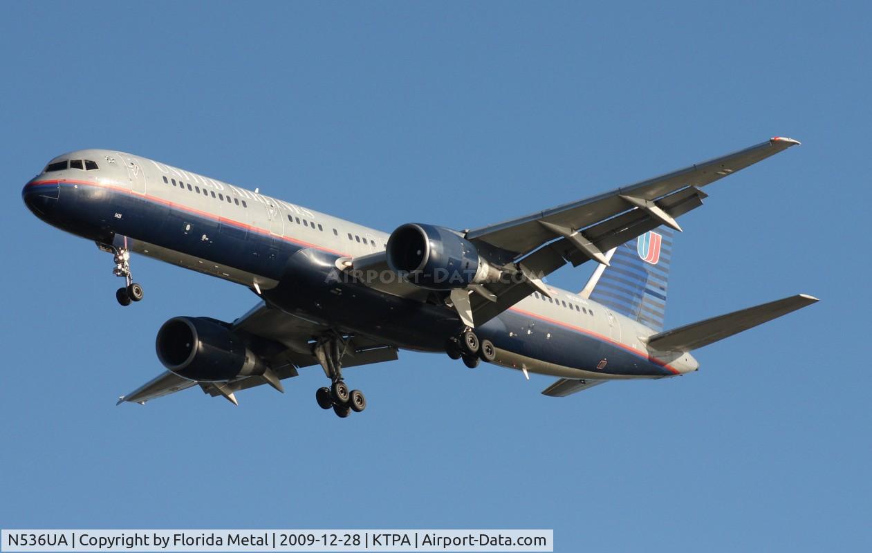 N536UA, 1991 Boeing 757-222 C/N 25156, TPA 2009