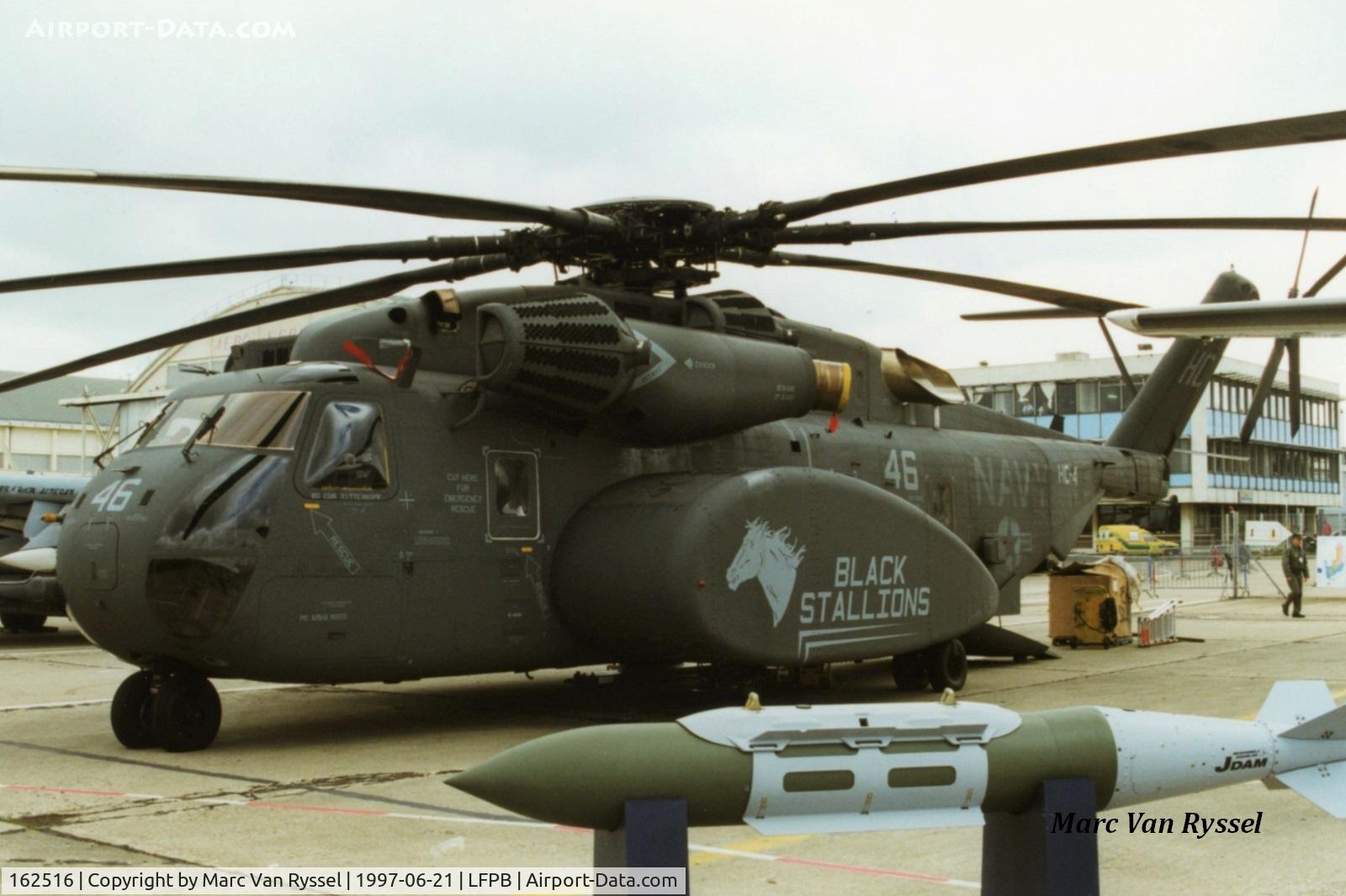 162516, Sikorsky MH-53E Sea Dragon C/N 65-528, 162516  HC-46 at Paris Air Show 1997.