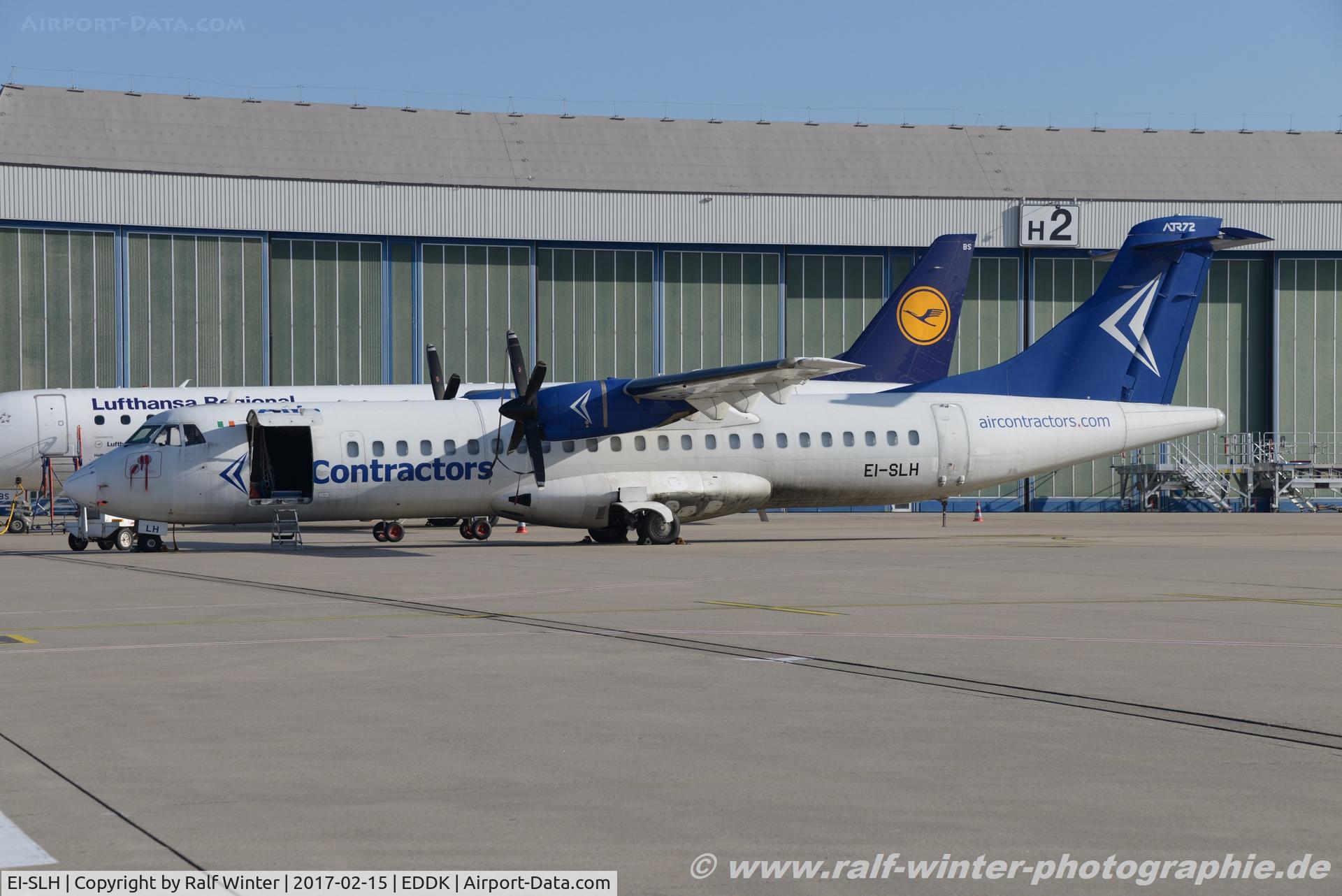 EI-SLH, 1989 ATR 72-215 C/N 157, ATR 72-215 - AG ABR Air Constracters - 157 - EI-SLH - 15.02.2017 - CGN