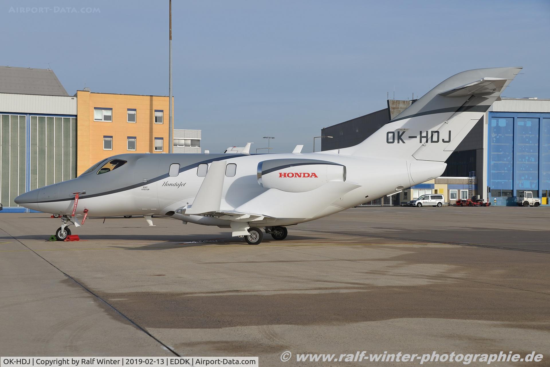 OK-HDJ, 2018 Honda HA-420 HondaJet C/N 42000090, Honda Aircraft HA-420 HondaJet - DFC Aero Partner - 42000090 - OK-HDJ - 13.02.2019 - CGN