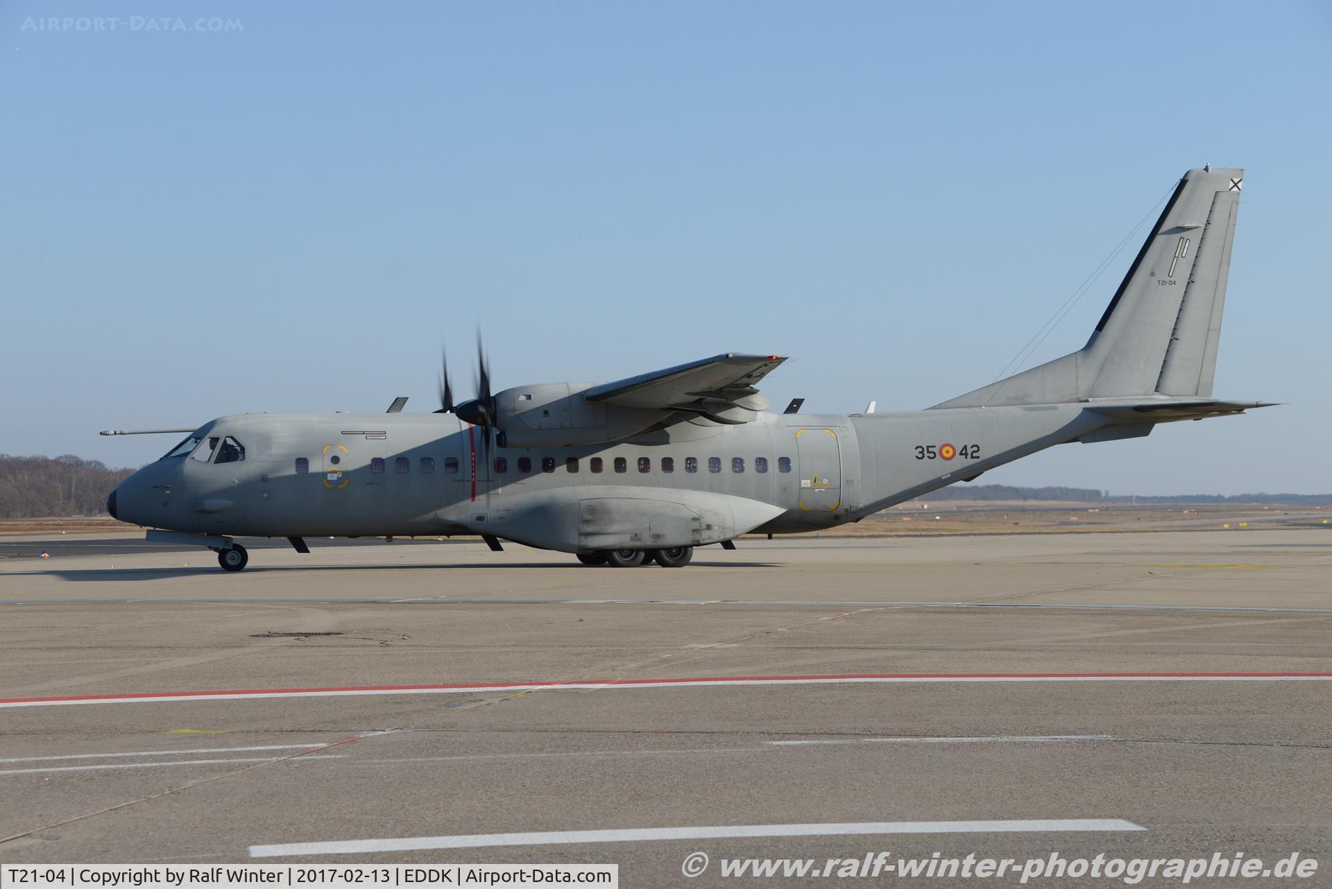 T21-04, 2003 CASA C-295M C/N EA03-04-005, CASA C-295M - AME Spanish Air Force - 005 - T.21-04 - 13.02.2017 - CGN