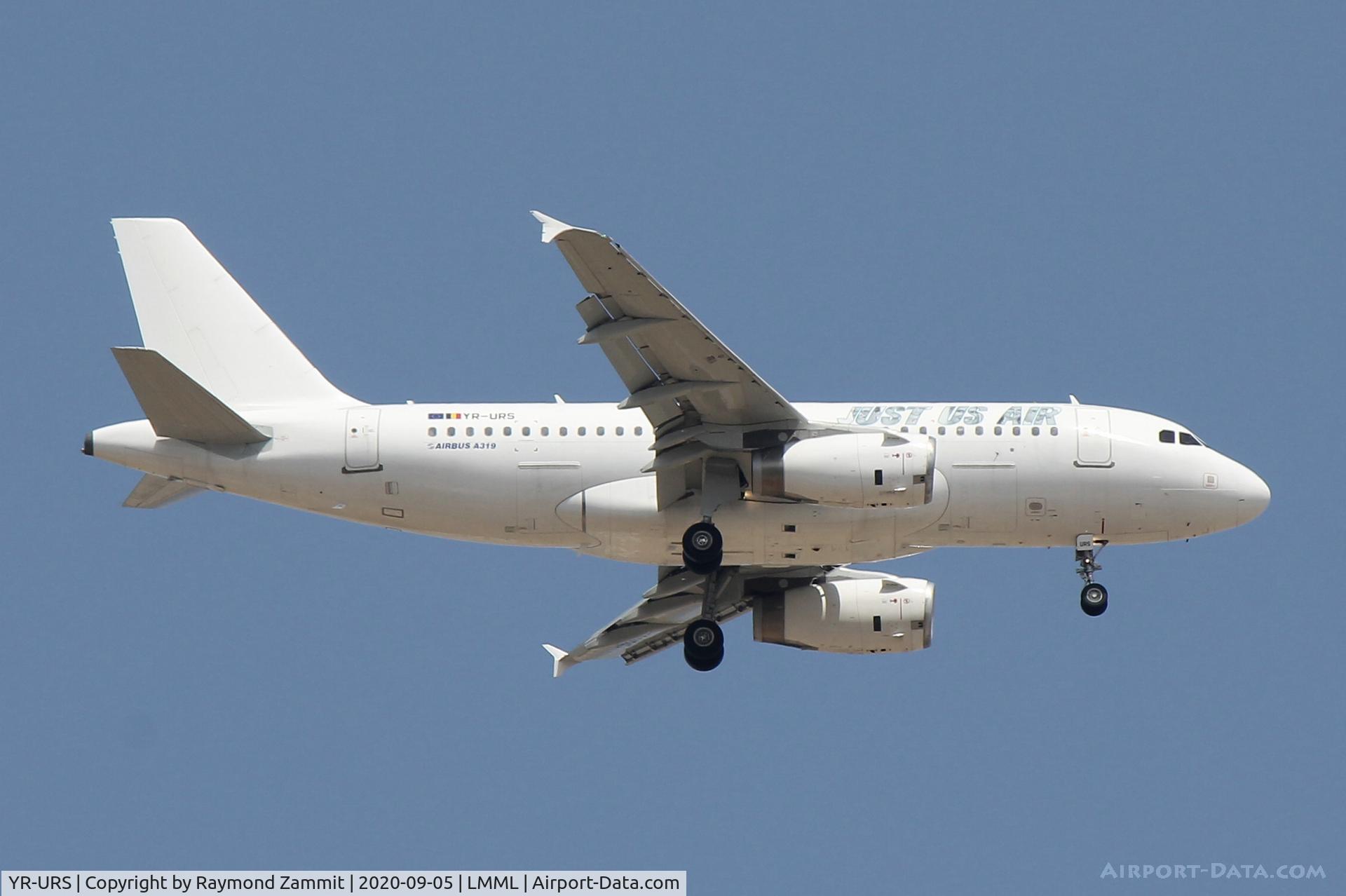 YR-URS, 2008 Airbus A319-132 C/N 3614, A319 YR-URS Just Us Air