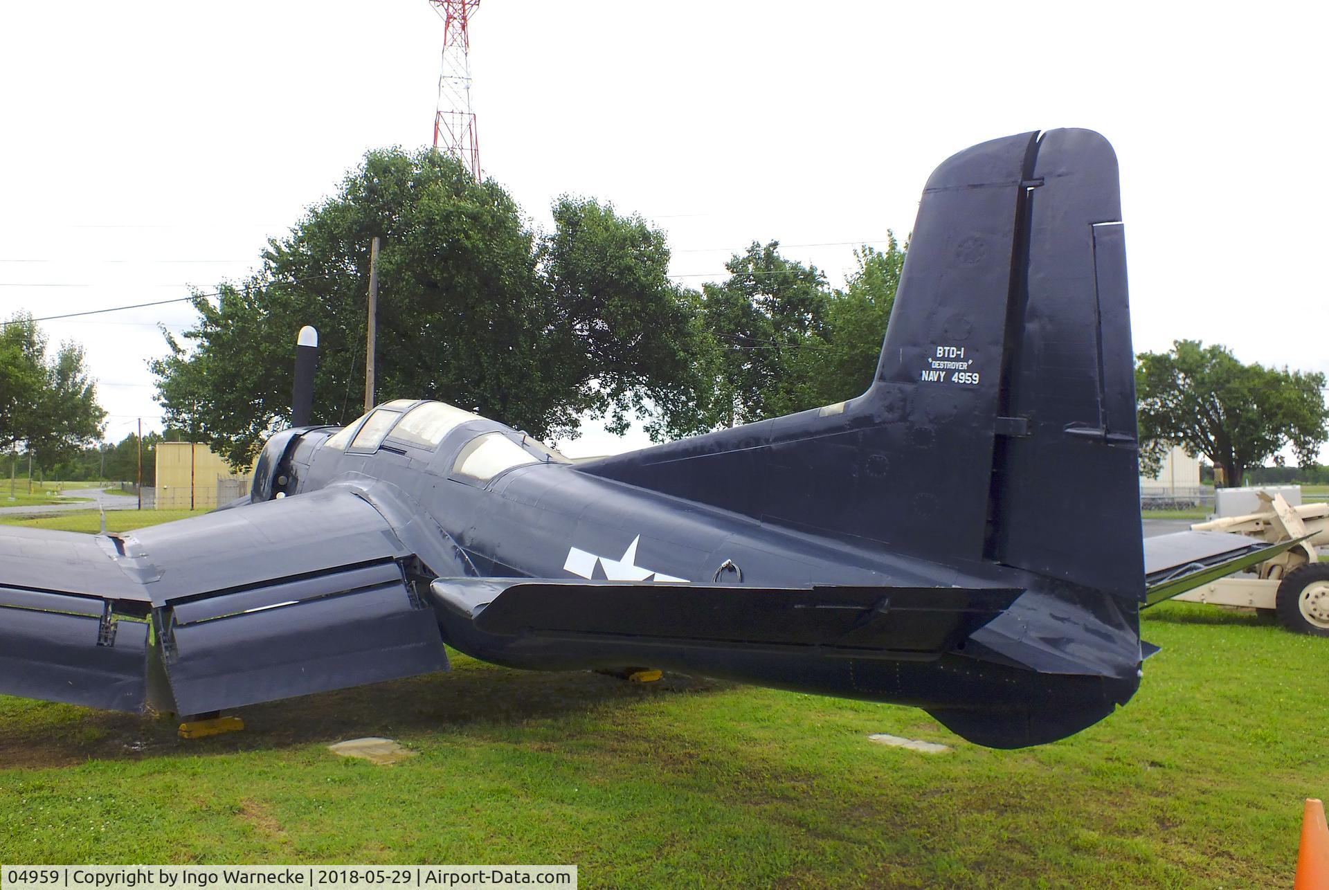 04959, Douglas BTD-1 Destroyer C/N 04959, Douglas BTD-1 Destroyer at the Museum of Flight, Rome GA