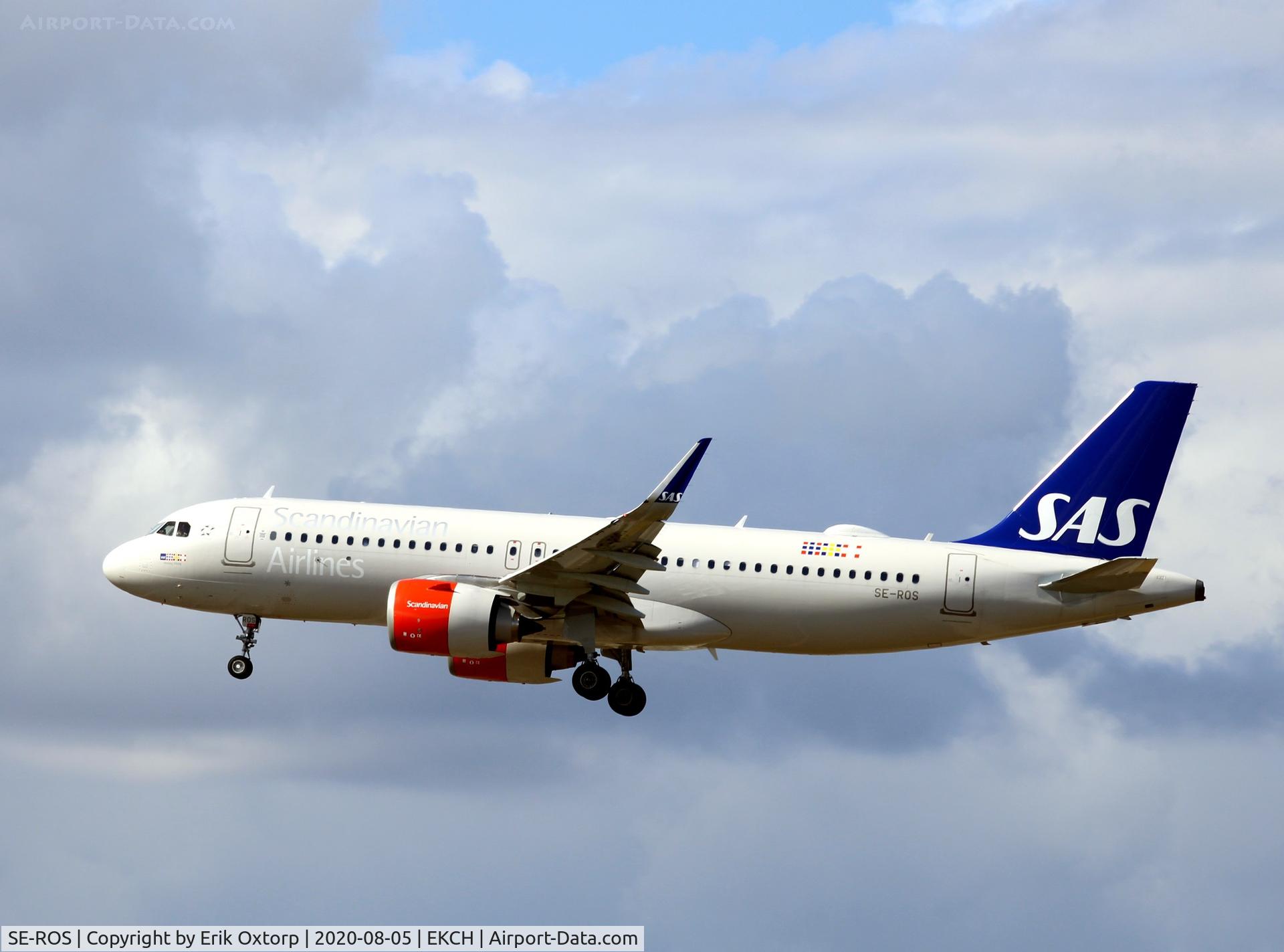 SE-ROS, 2019 Airbus A320-251N C/N 9074, SE-ROS landing rw 22L