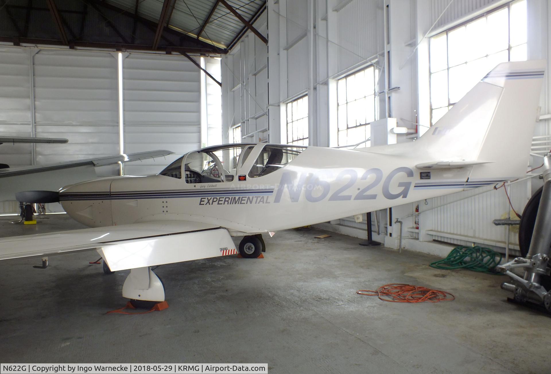 N622G, Stoddard-Hamilton Glasair SH-2R C/N 622, Stoddard-Hamilton (Caldwell, Gary B) Glasair SH-2R in the hangar of the Museum of Flight at Richard B. Russell Airport, Rome GA