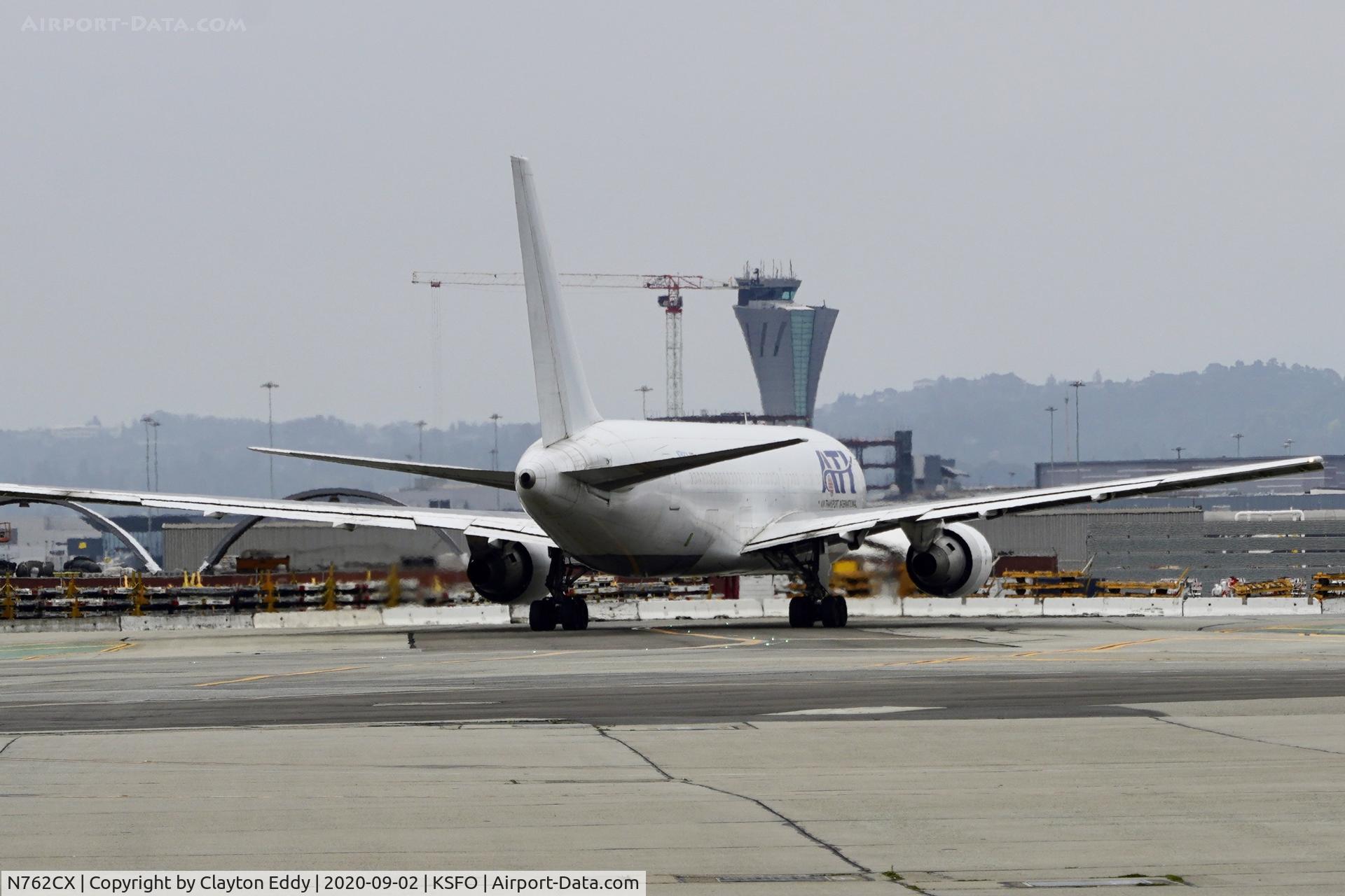 N762CX, 1983 Boeing 767-232(SF) C/N 22225, SFO 2020.