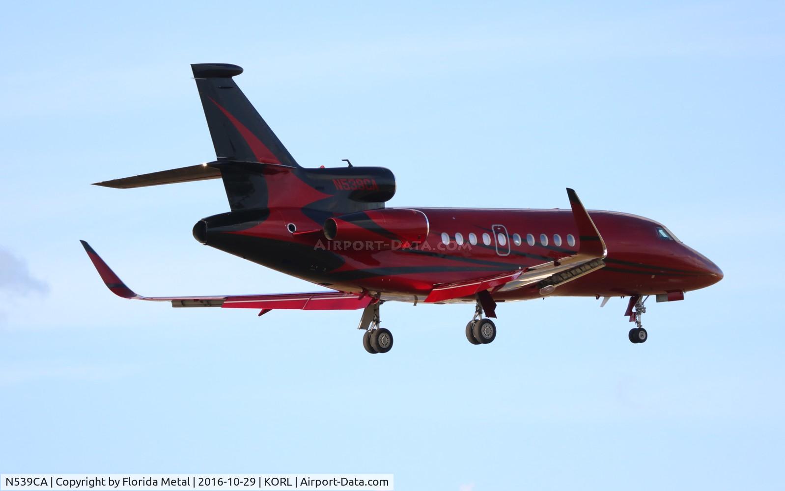 N539CA, 2007 Dassault Falcon 900EX C/N 181, NBAA 2016