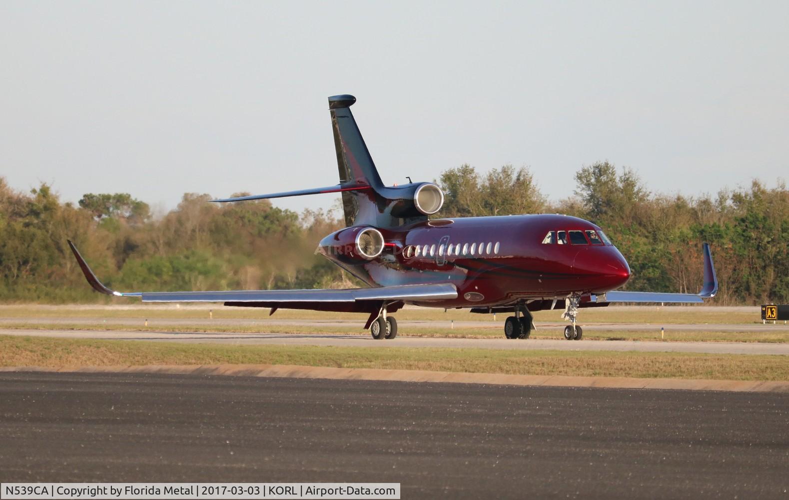 N539CA, 2007 Dassault Falcon 900EX C/N 181, ORL 2017