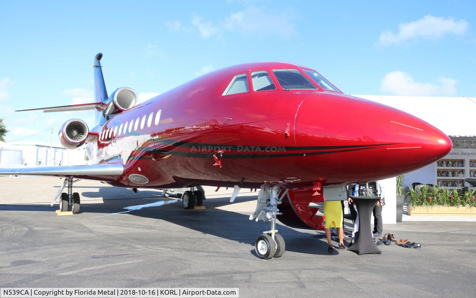 N539CA, 2007 Dassault Falcon 900EX C/N 181, NBAA 2018