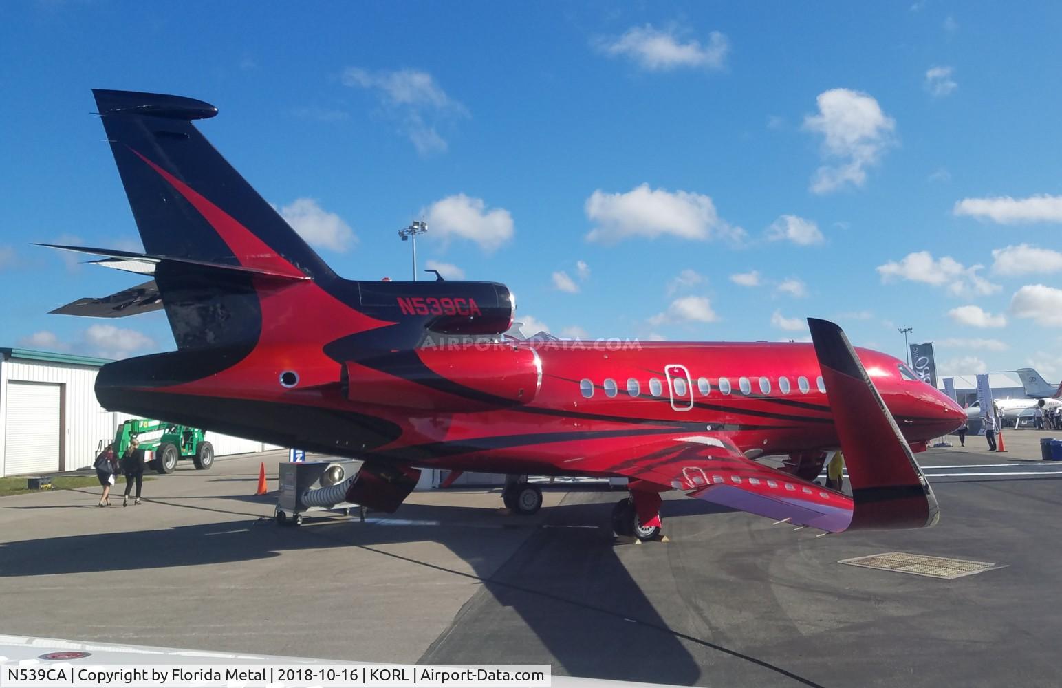 N539CA, 2007 Dassault Falcon 900EX C/N 181, NBAA 2018