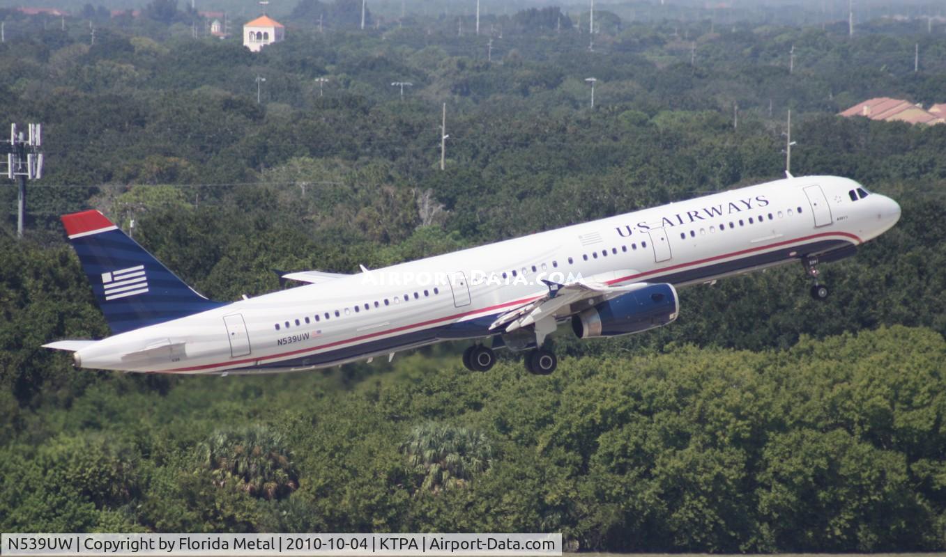 N539UW, 2009 Airbus A321-231 C/N 4082, TPA 2010
