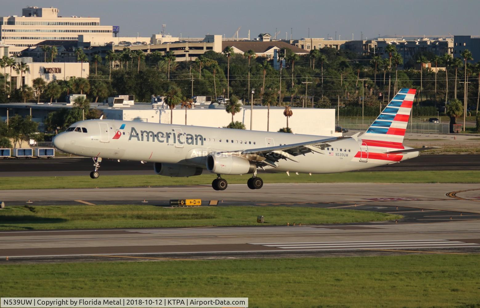 N539UW, 2009 Airbus A321-231 C/N 4082, TPA 2018