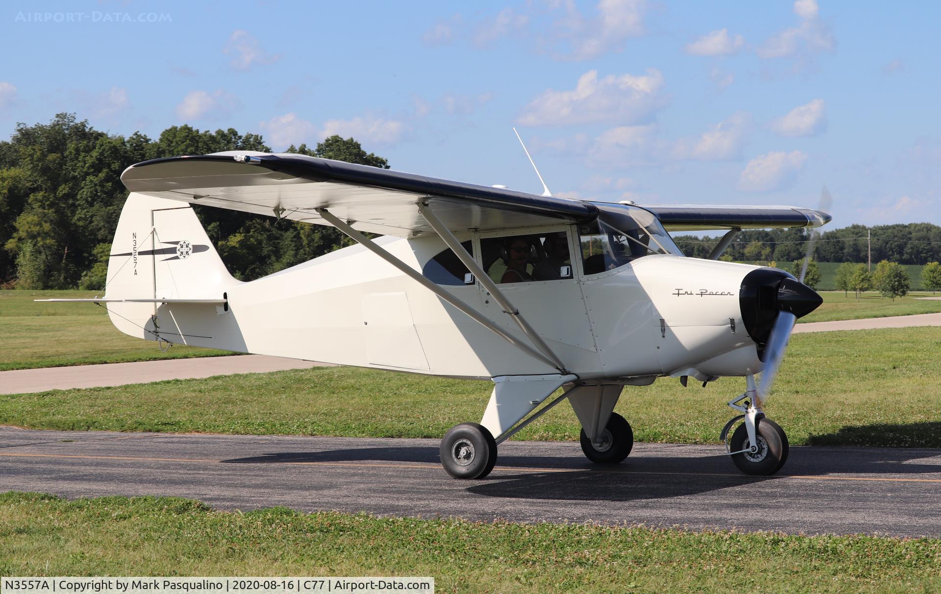 N3557A, 1953 Piper PA-22-135 Tri-Pacer C/N 22-1831, Piper PA-22-135
