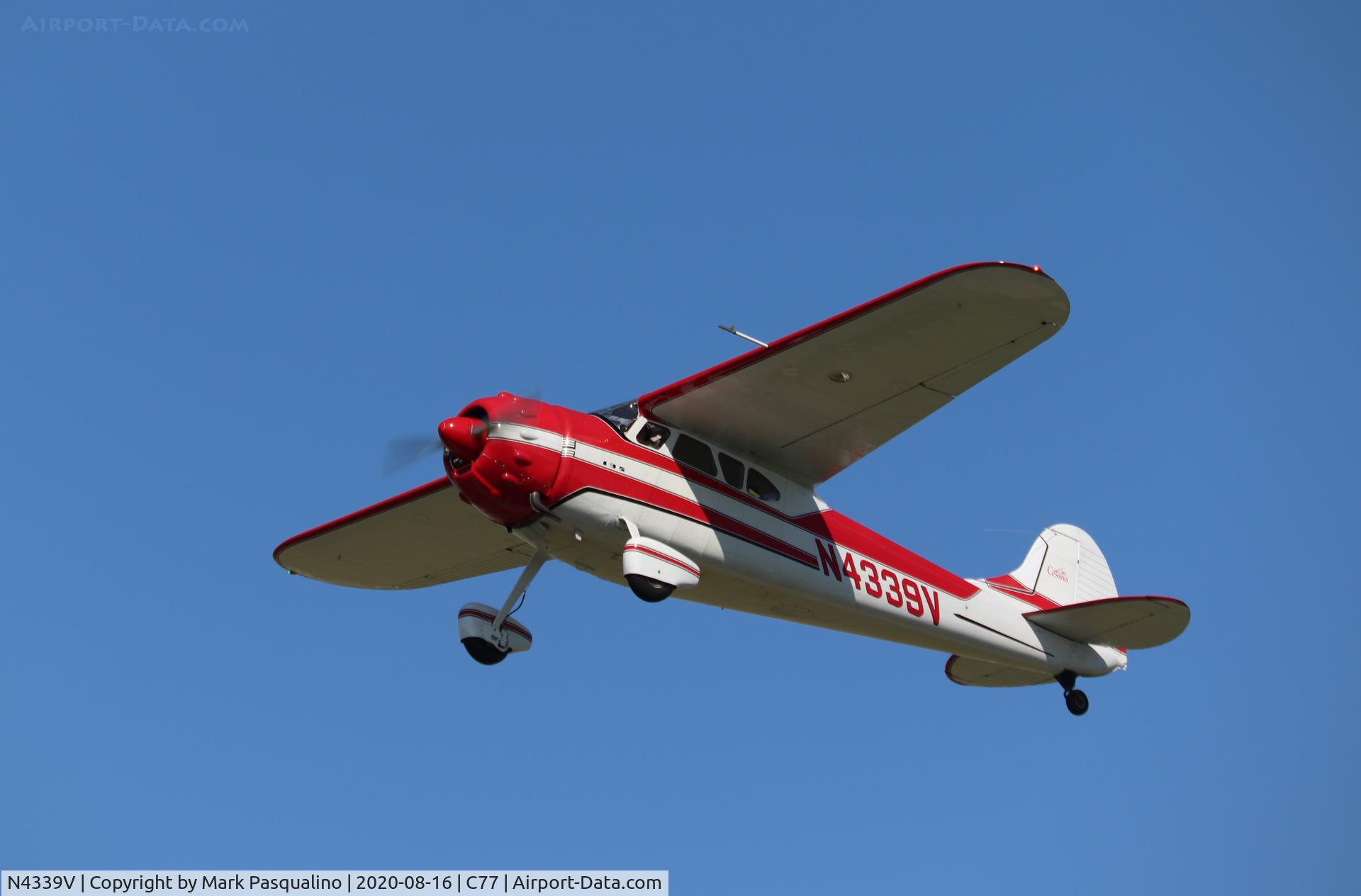 N4339V, 1948 Cessna 190 C/N 7245, Cessna 190