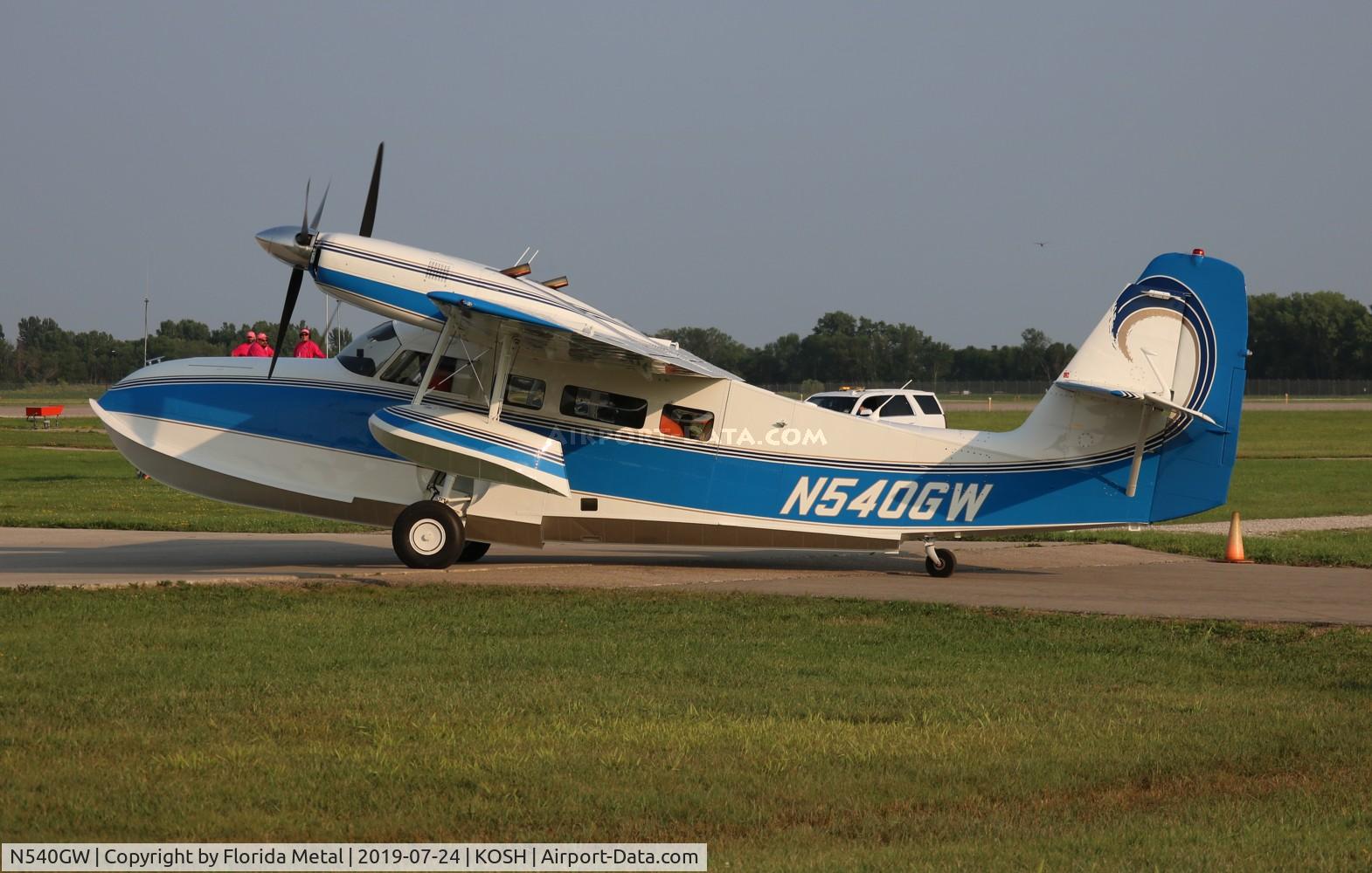 N540GW, 1954 SCAN 30 (G-44A Widgeon) C/N 3, OSH 2019